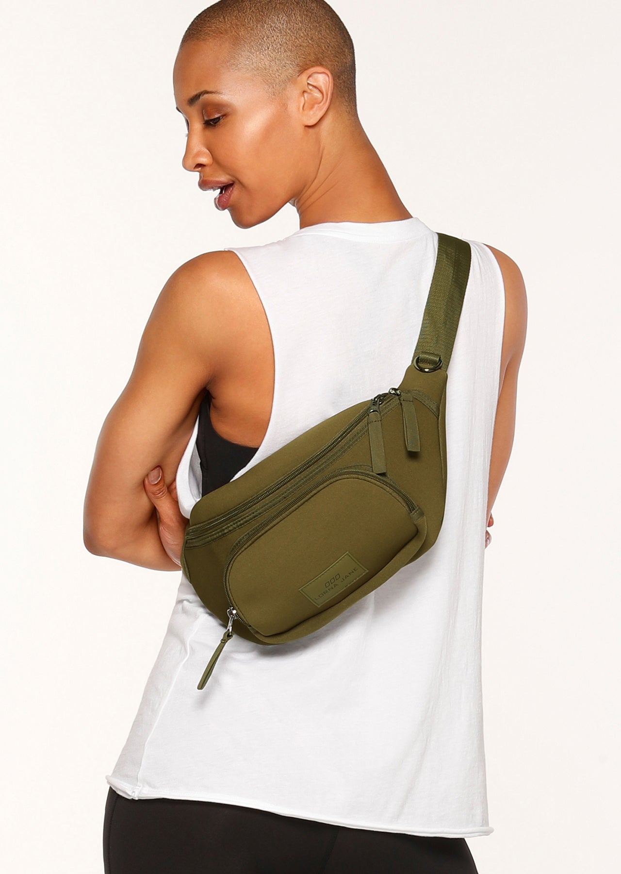Lorna Jane Luxe Bumbag - Safari