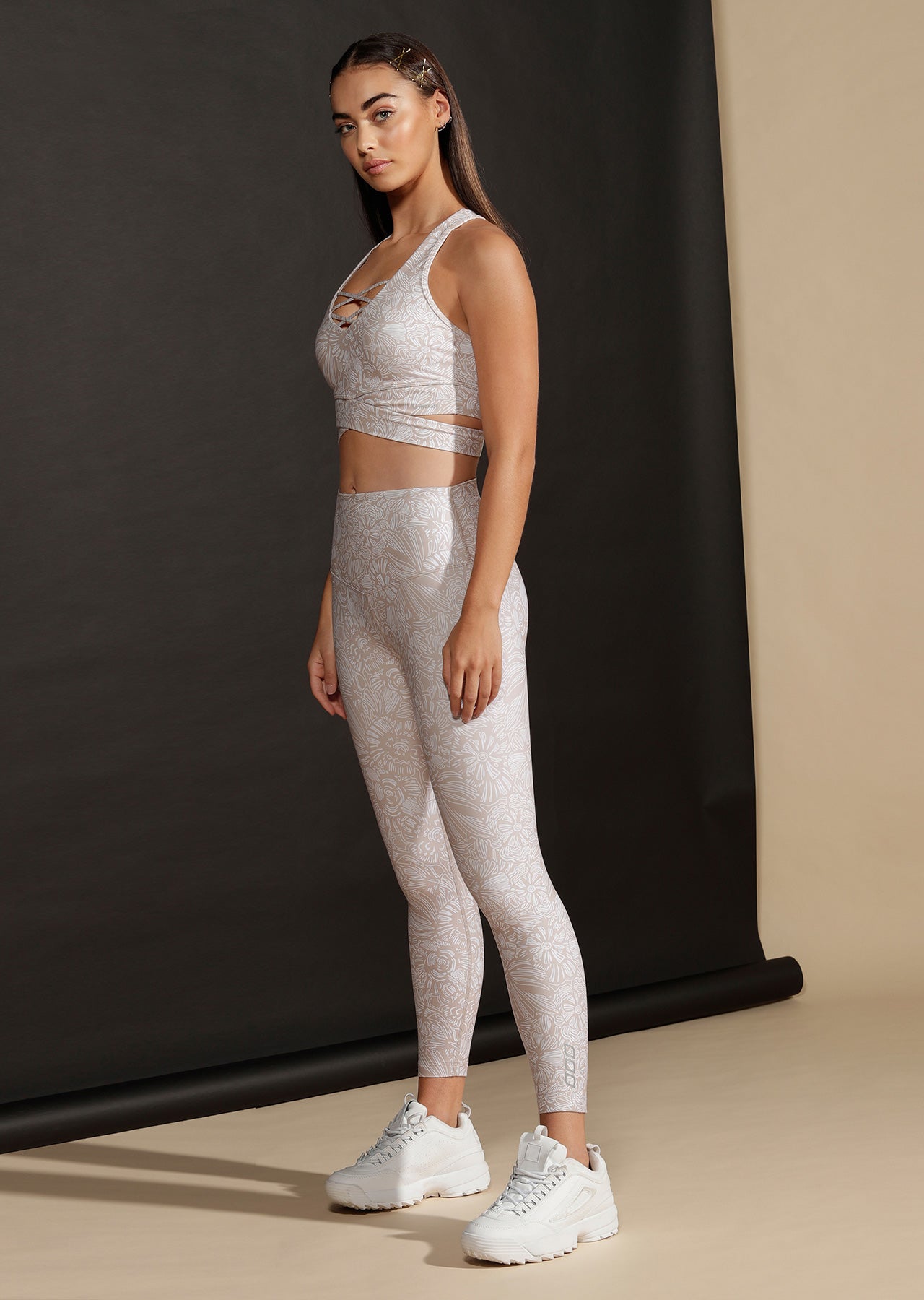 Lorna Jane Luxe Desire Ankle Biter Tight - Desire Print