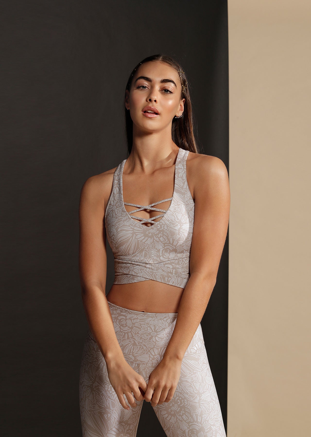 Lorna Jane Luxe Desire Sports Bra - Desire Print