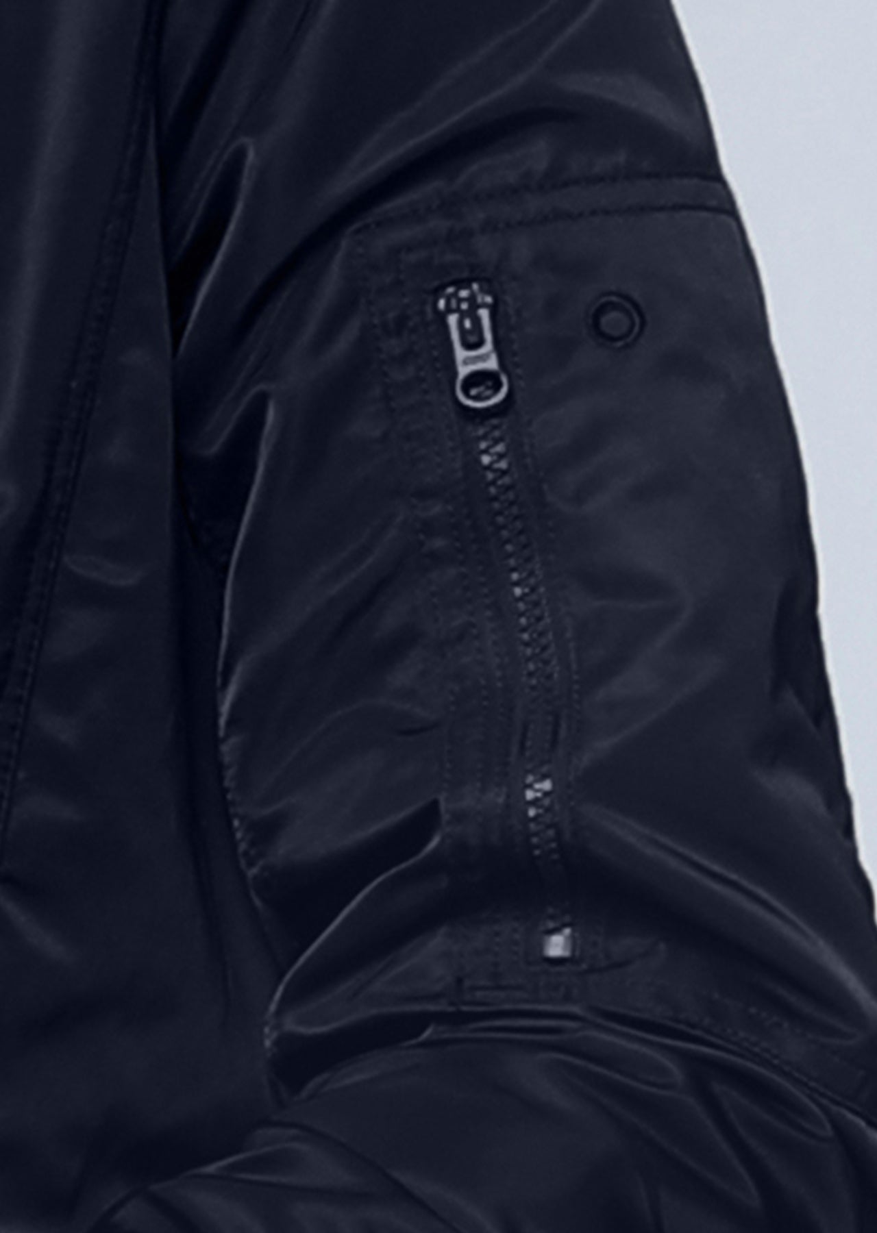 Lorna Jane Luxe Fleece Bomber - Platinum Navy