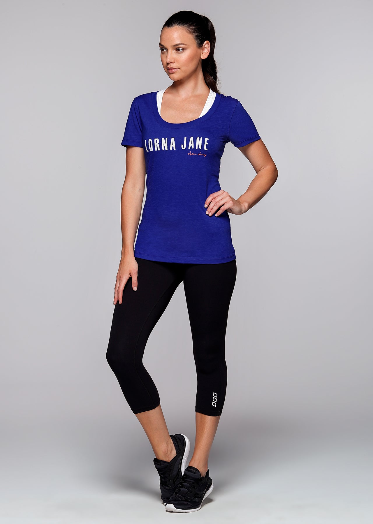 Lorna Jane Mandy T-Shirt - Magnetic Blue