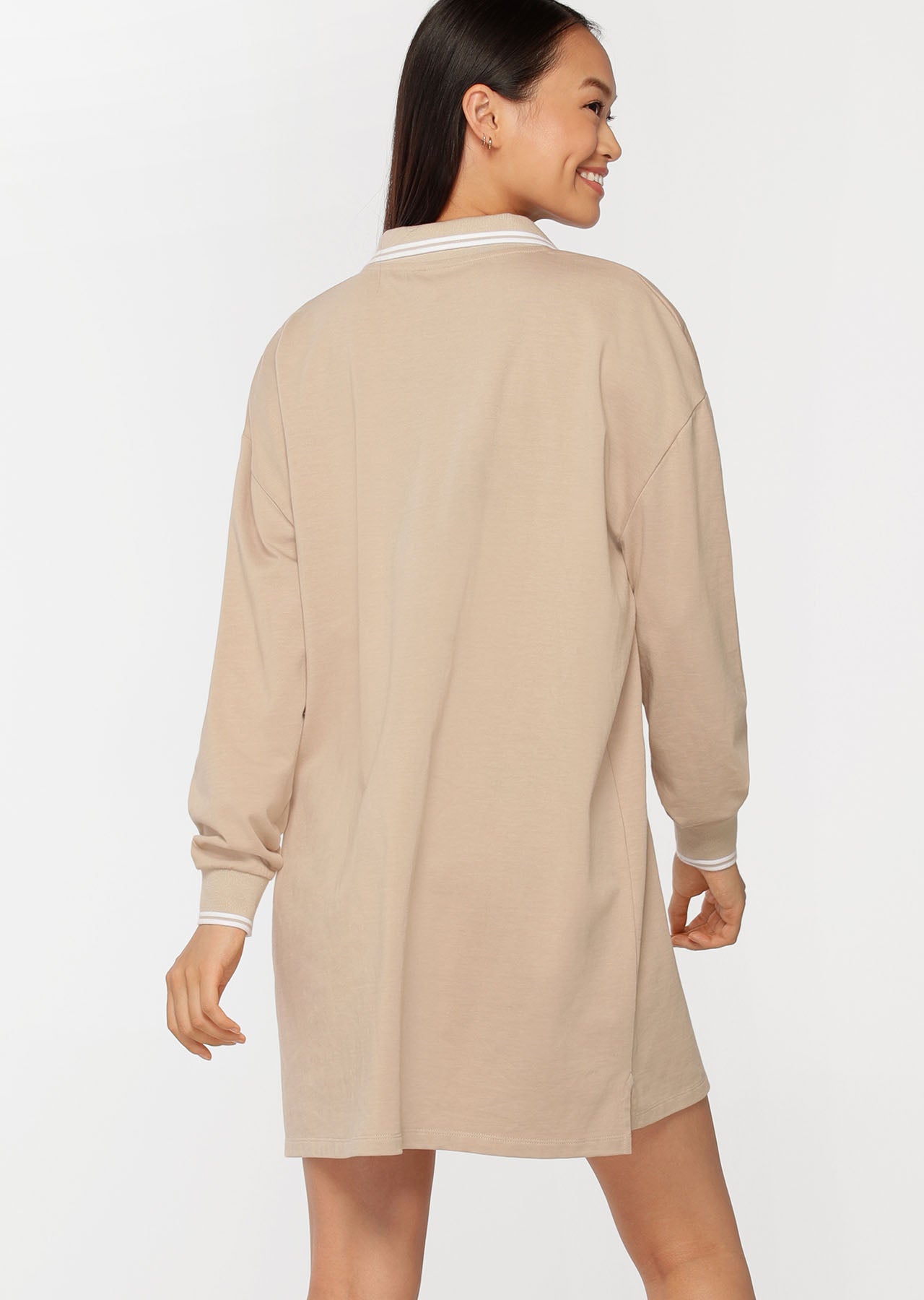 Lorna Jane Match Point Polo Dress - Off White