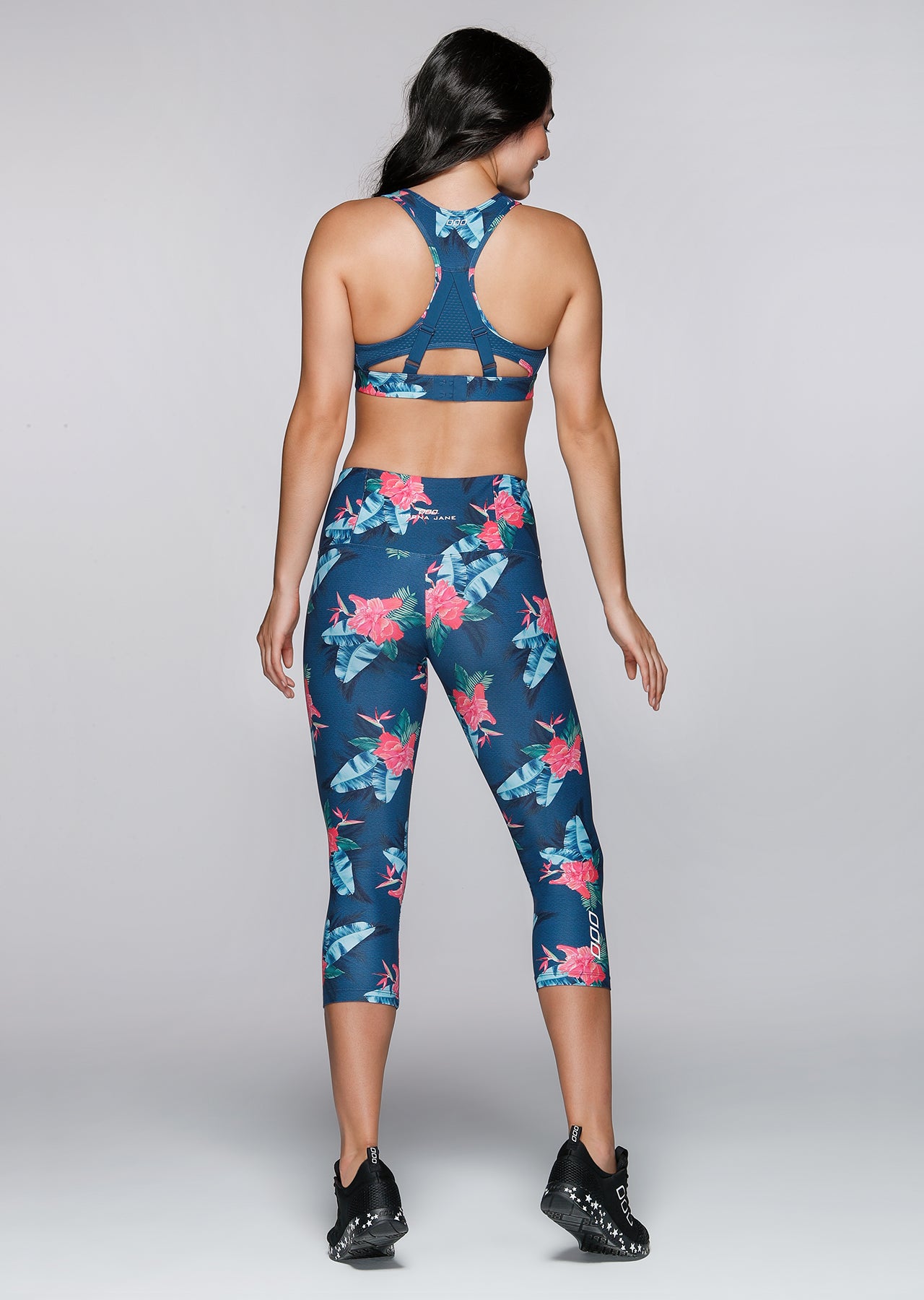 Lorna Jane Maui Tropics High Support Bra - Maui Tropics Print