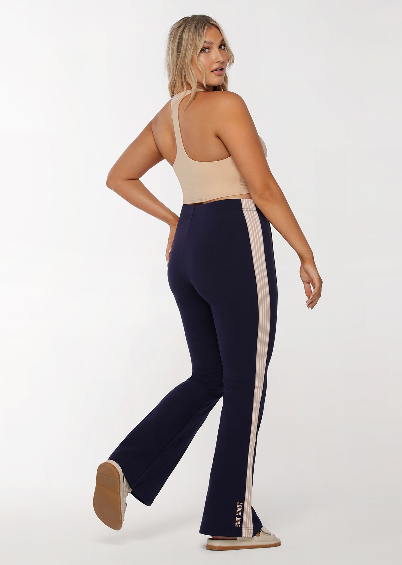 Lorna Jane Modern Muse Flared Pants - French Navy