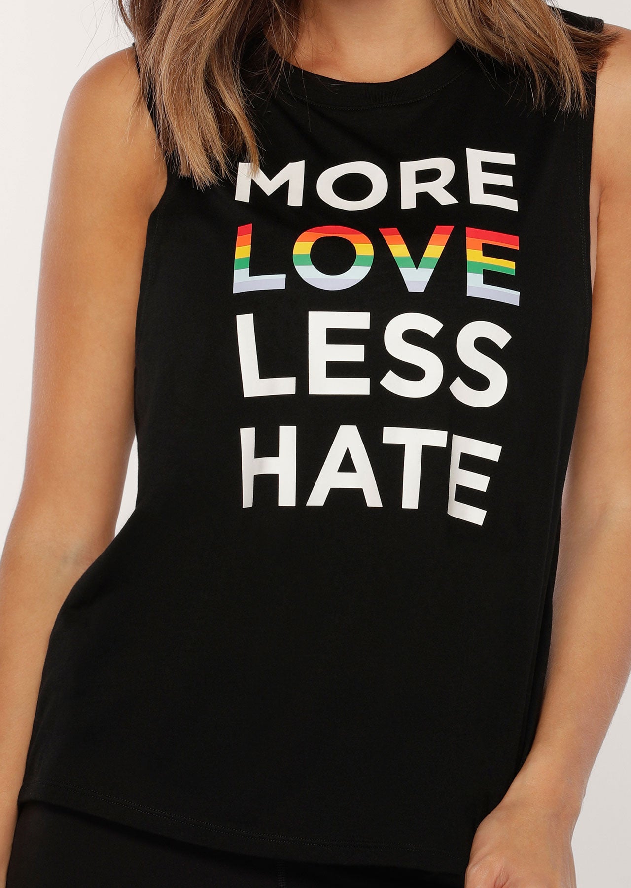 Lorna Jane More Love Tank - Black