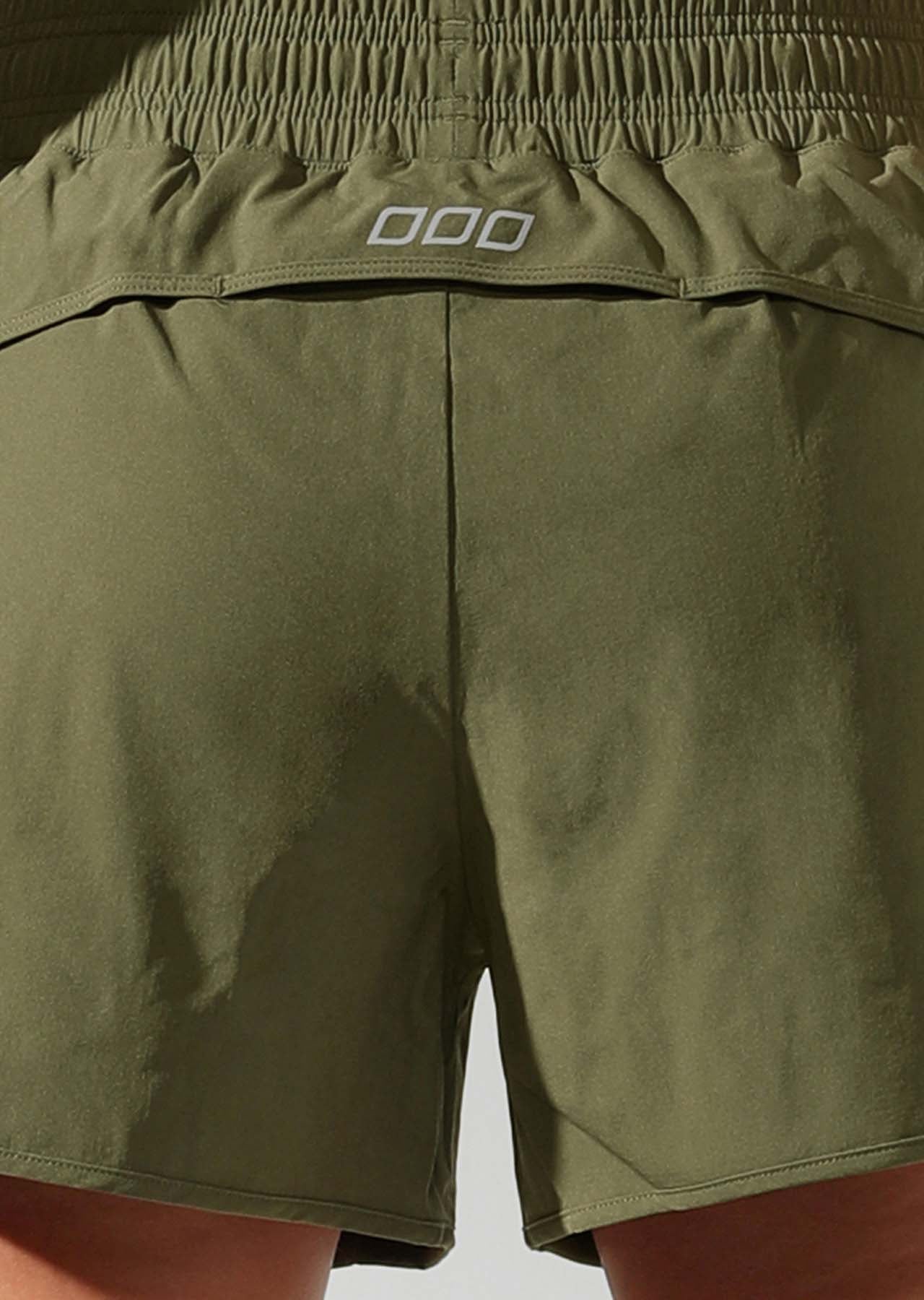 Lorna Jane New LJ Advanced Excel Shorts - Pale Olive