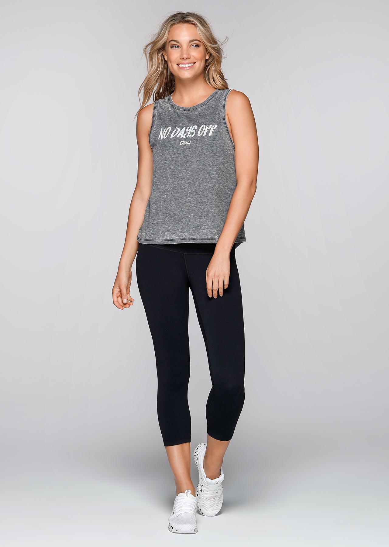 Lorna Jane No Days Off Tank - Black