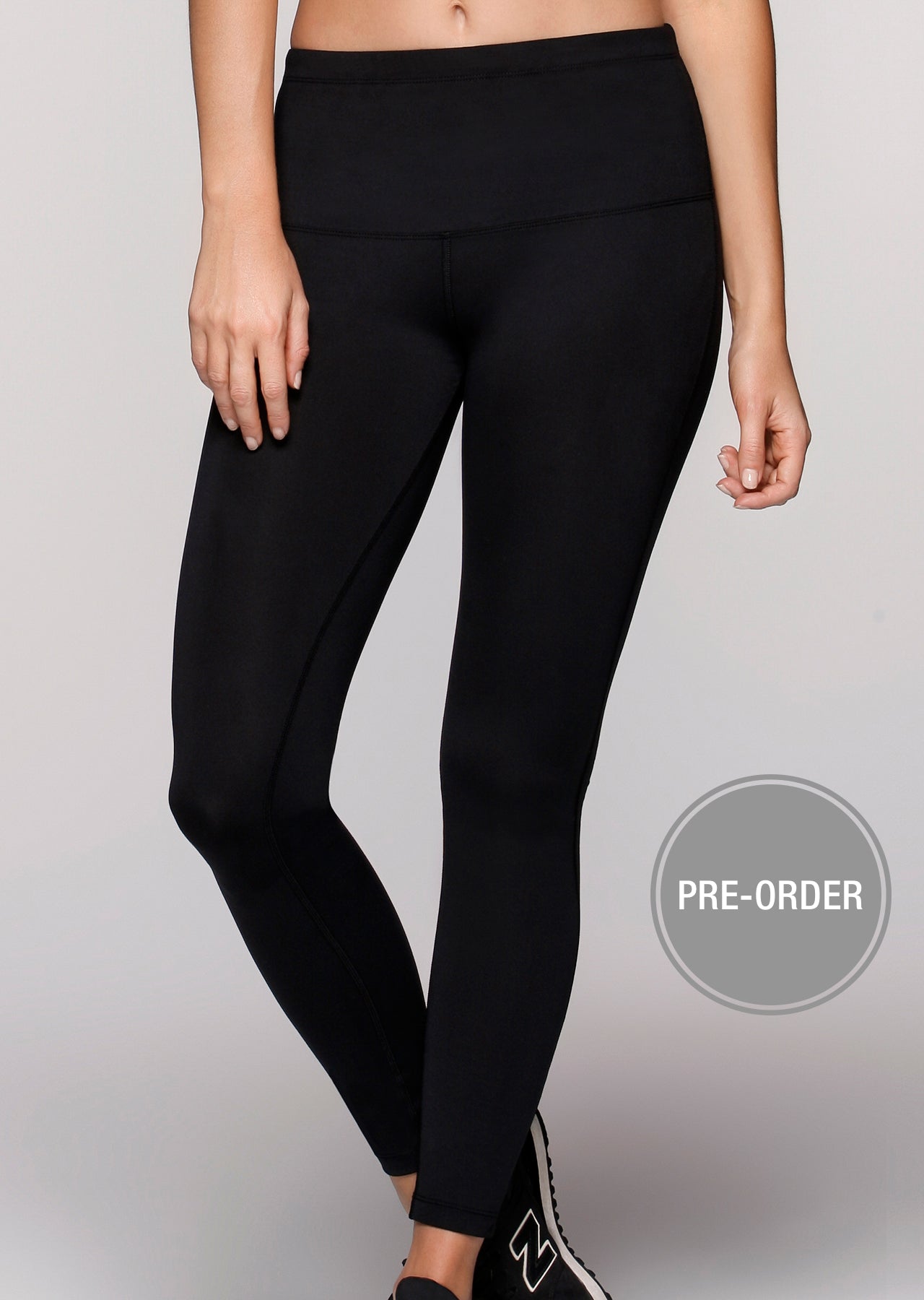 Lorna Jane Nothing 2 See Here F/L Tight - Black