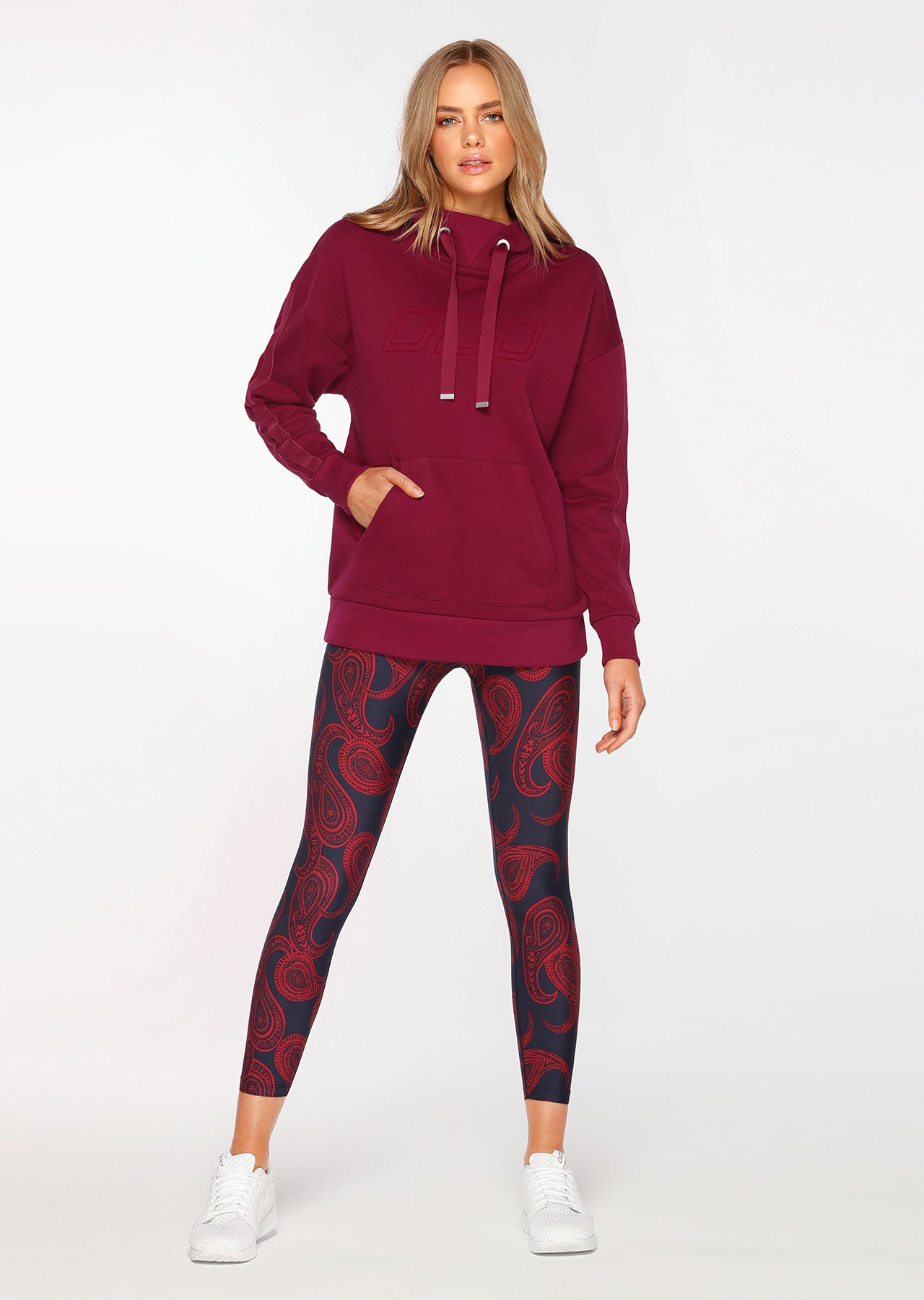 Lorna Jane Off Beat Hoodie - Marrakesh