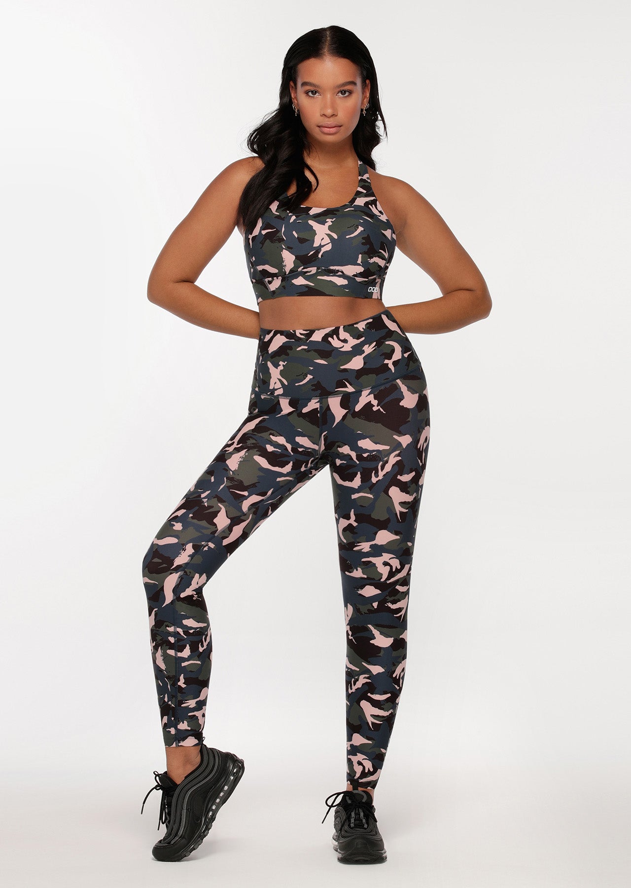 Lorna Jane Off Duty Camo Full Length Leggings - Off Duty Camo Print