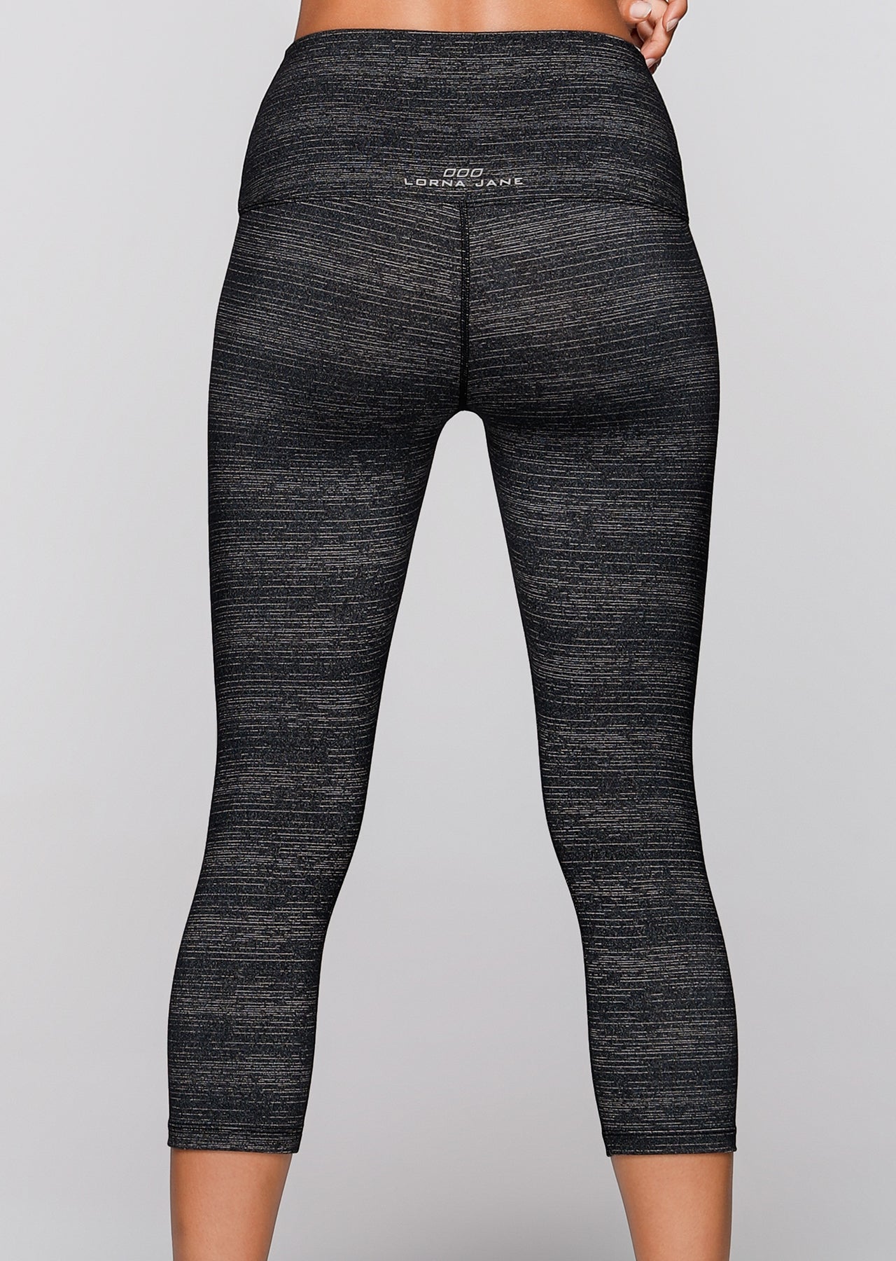 Lorna Jane Ophelia Support 7/8 tight - Black Marl