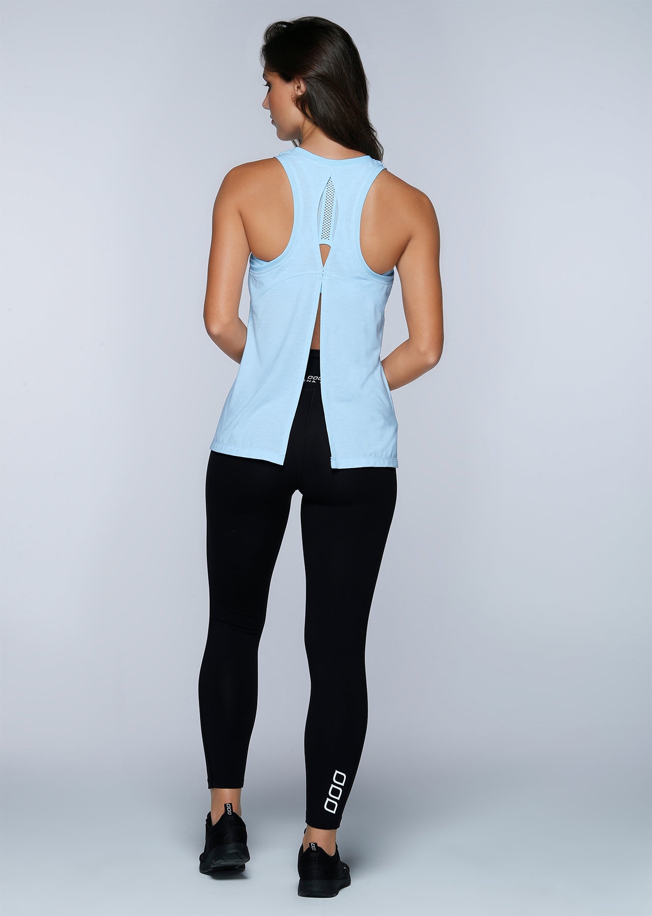 Lorna Jane Pace Active Tank - Blue Sky Marl