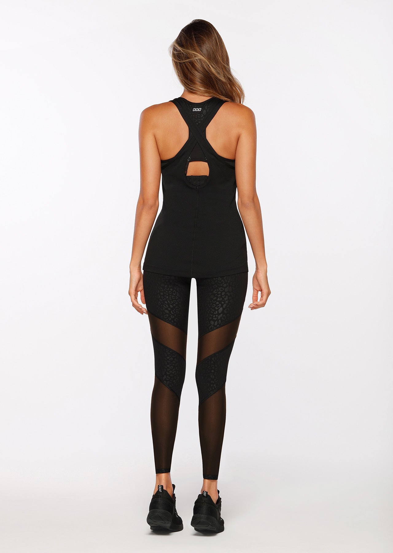 Lorna Jane Panther Excel Tank - Black