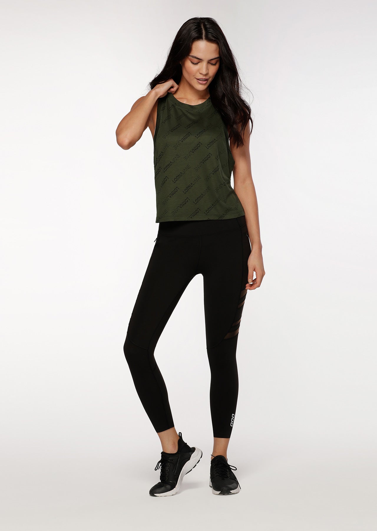 Lorna Jane Perform Tank - Luxury Green