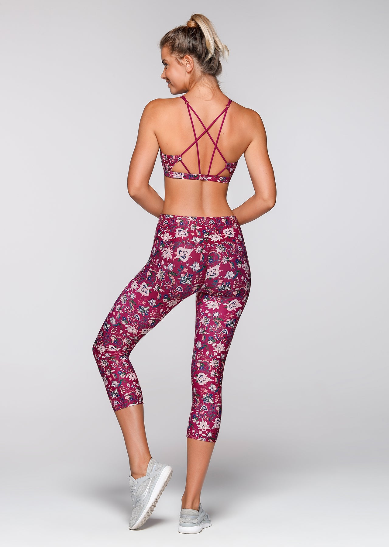 Lorna Jane Persia Yoga Bra - Persian Print