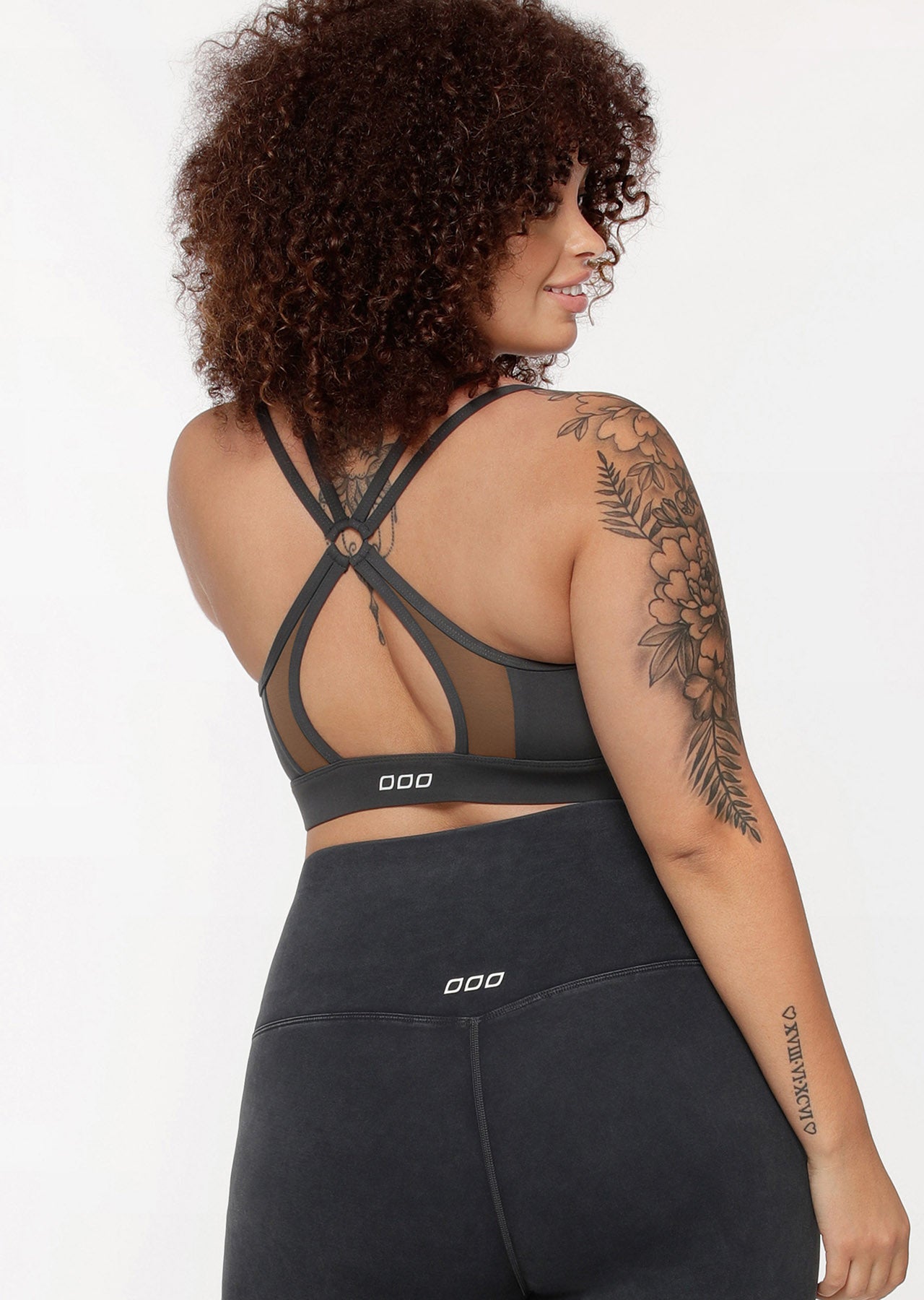 Lorna Jane Power To You Sports Bra - Titanium