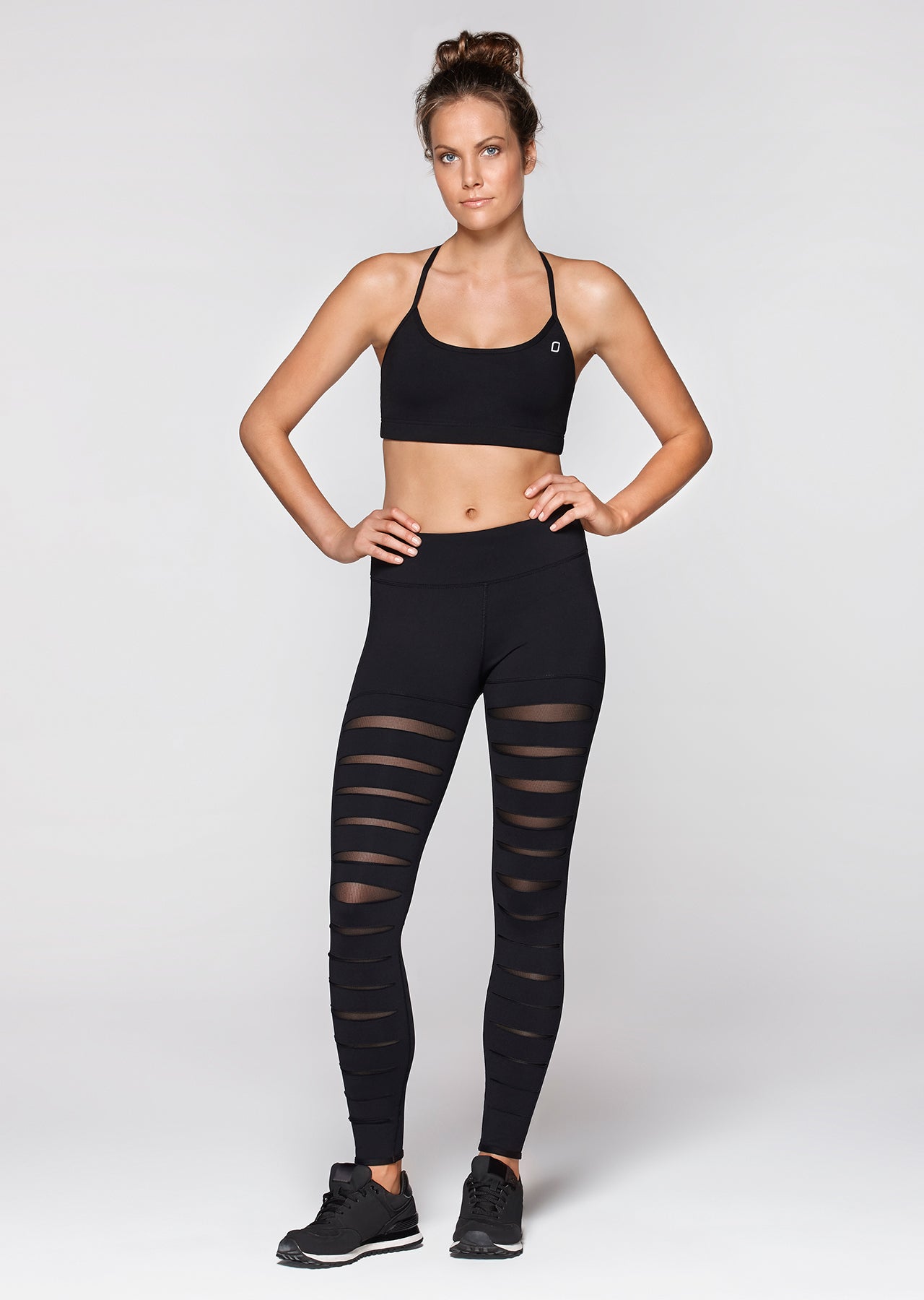 Lorna Jane Provocative F/L Tight - Black