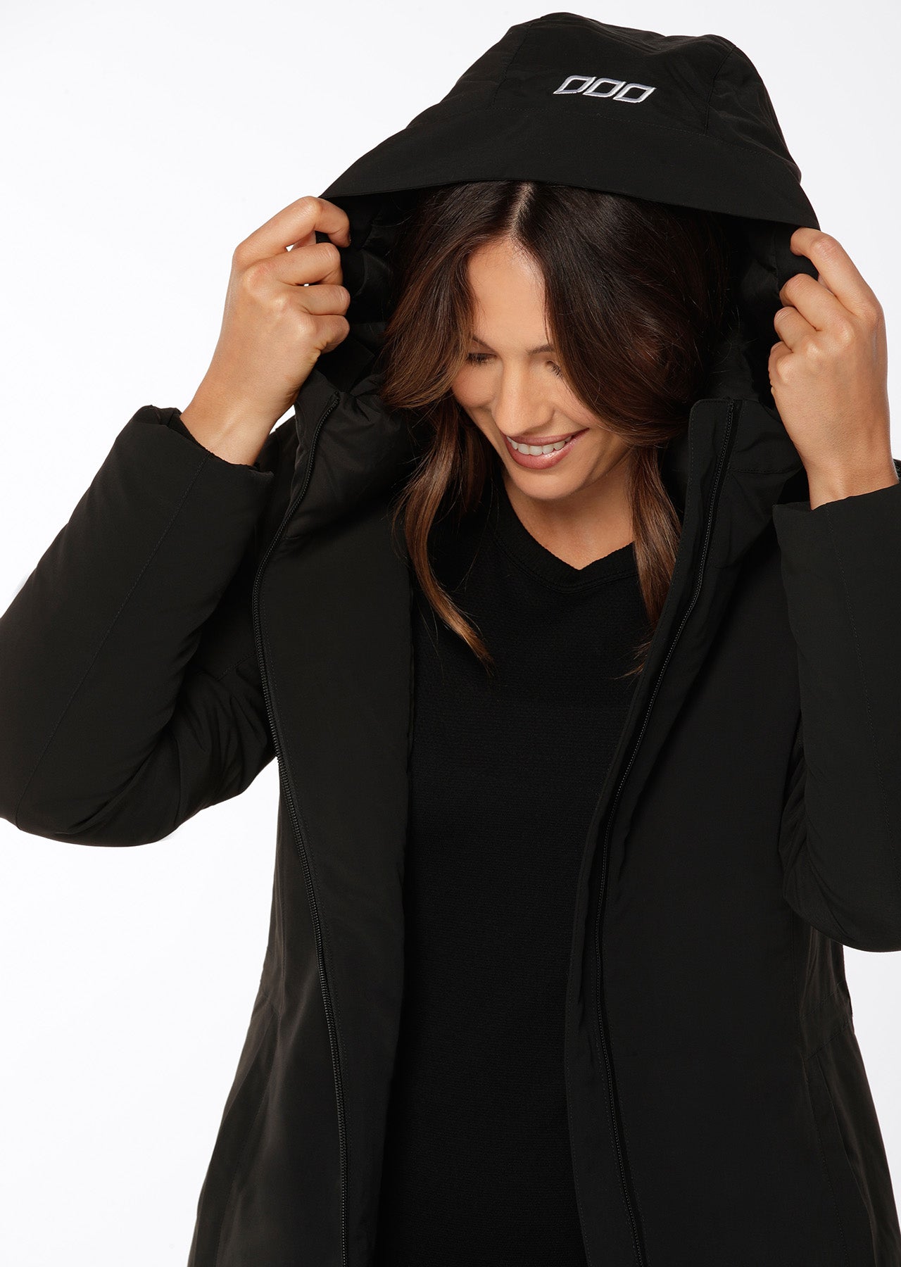 Lorna Jane Puffer Down Jacket - Black