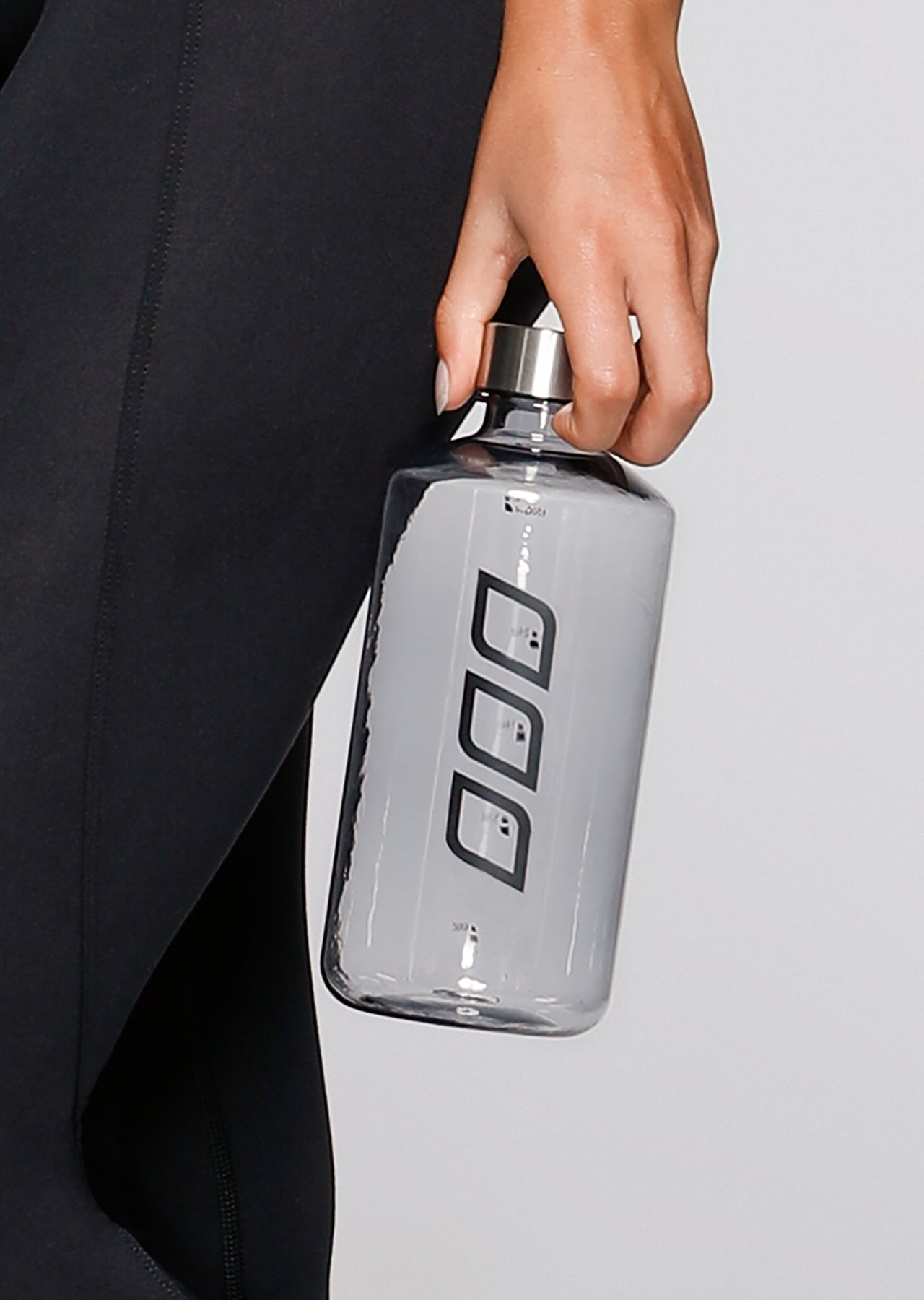 Lorna Jane Re-Fuel Plastic Water Bottle - Black