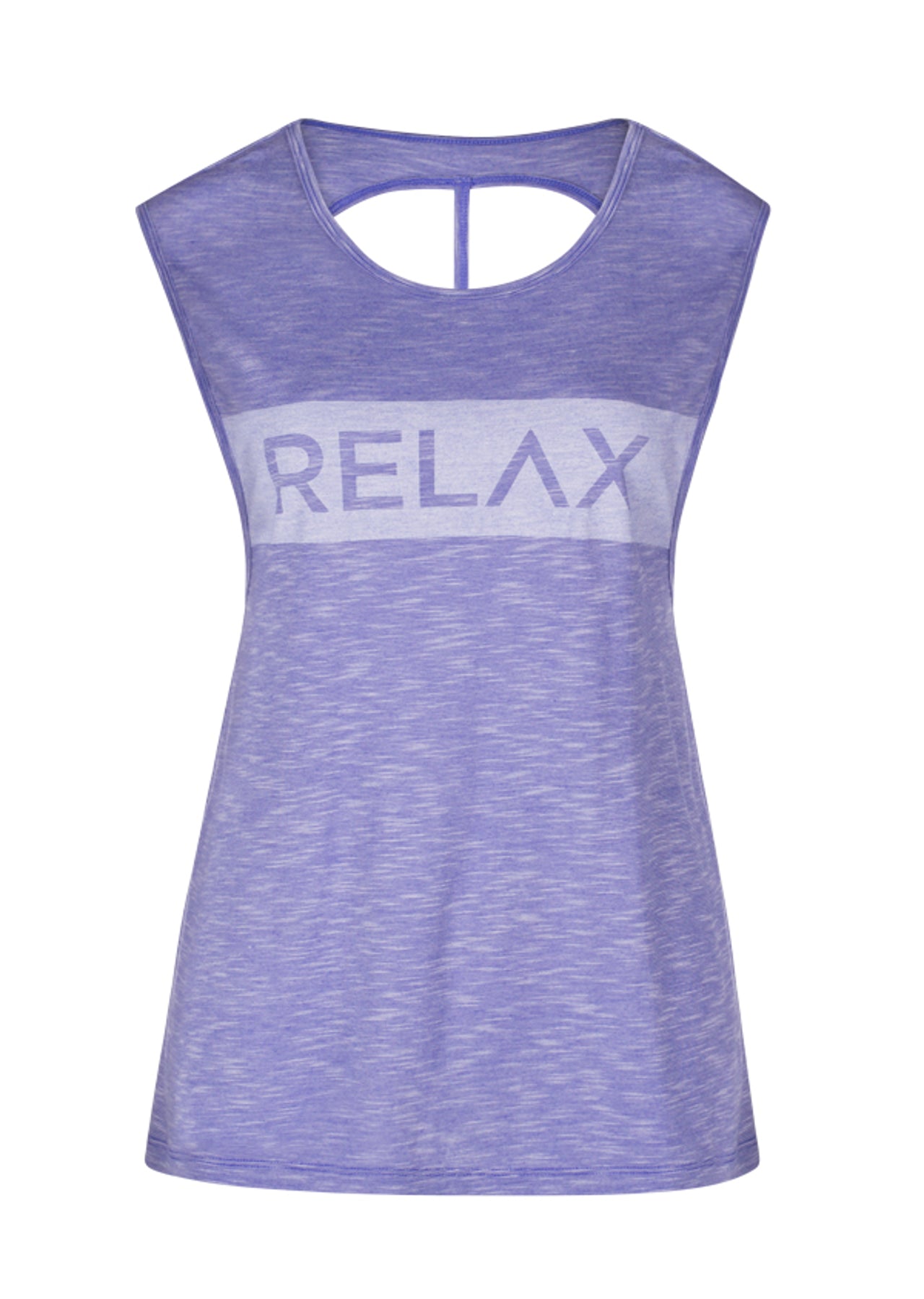Lorna Jane Relax Tank - Jacaranda Marl