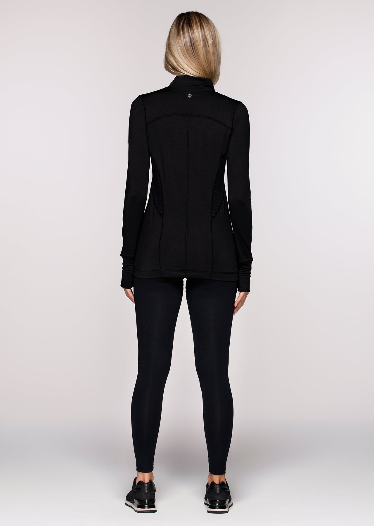 Lorna Jane Rosaria Active Zip Through - Black