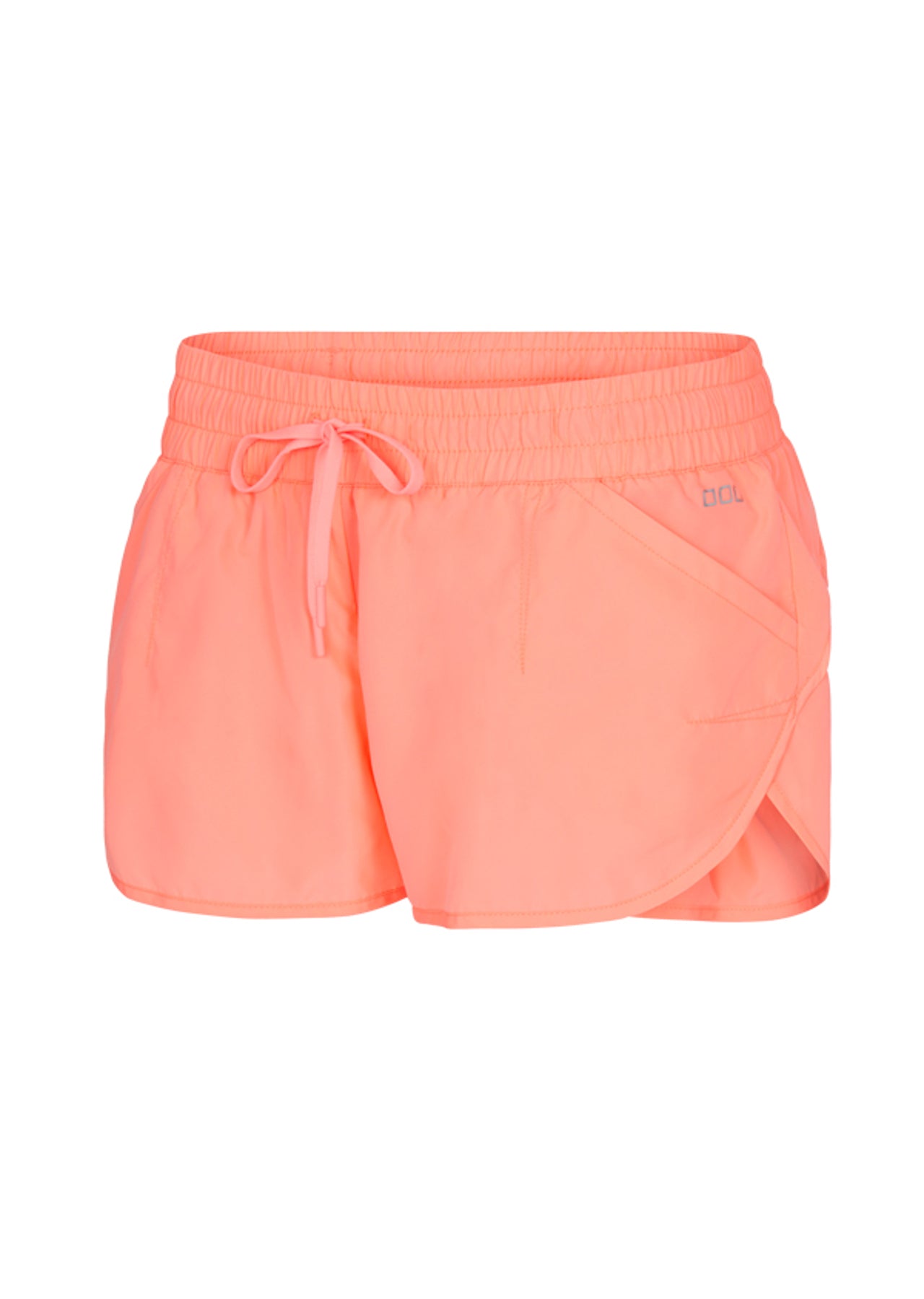 Lorna Jane Run Shorts - Neon Peach Melba