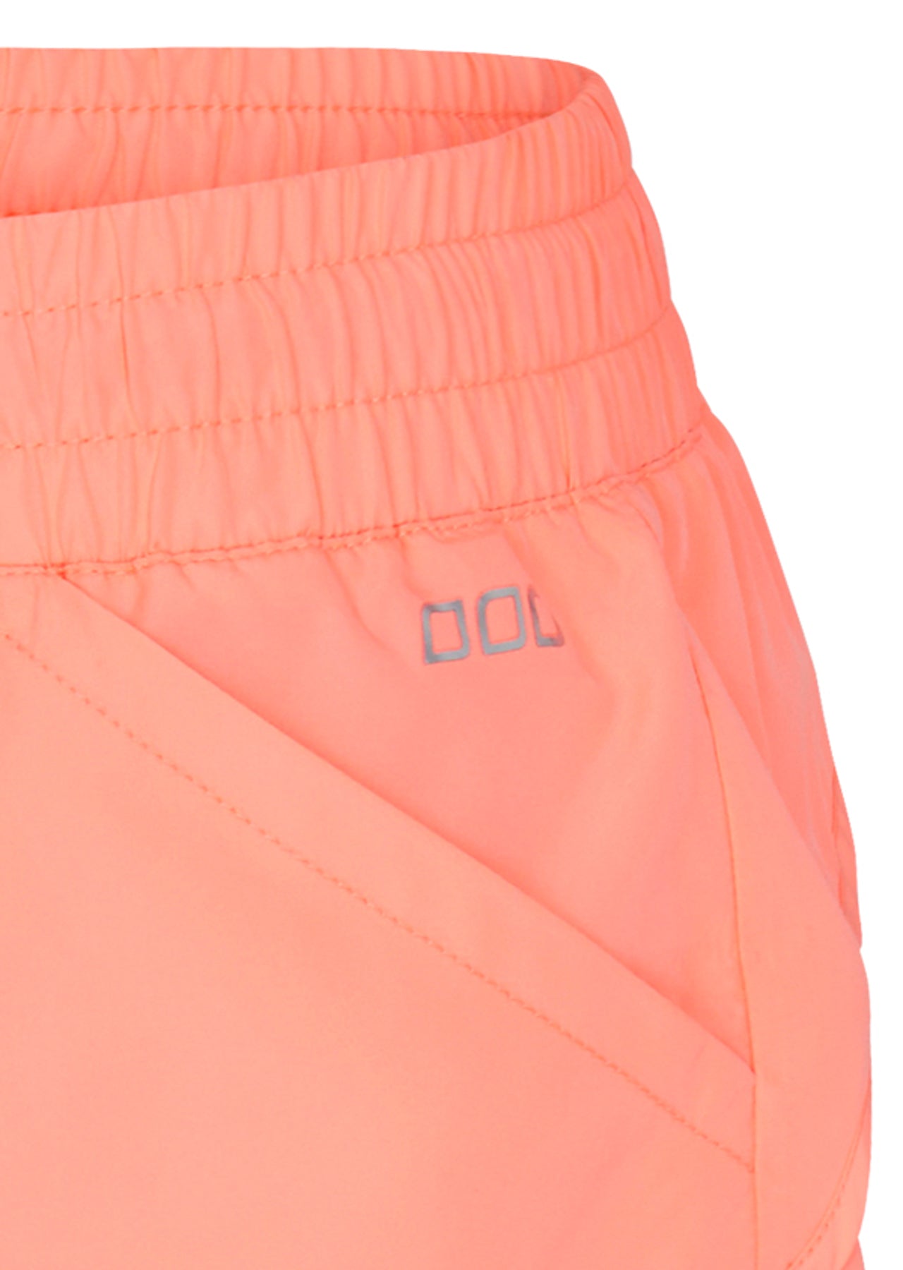 Lorna Jane Run Shorts - Neon Peach Melba
