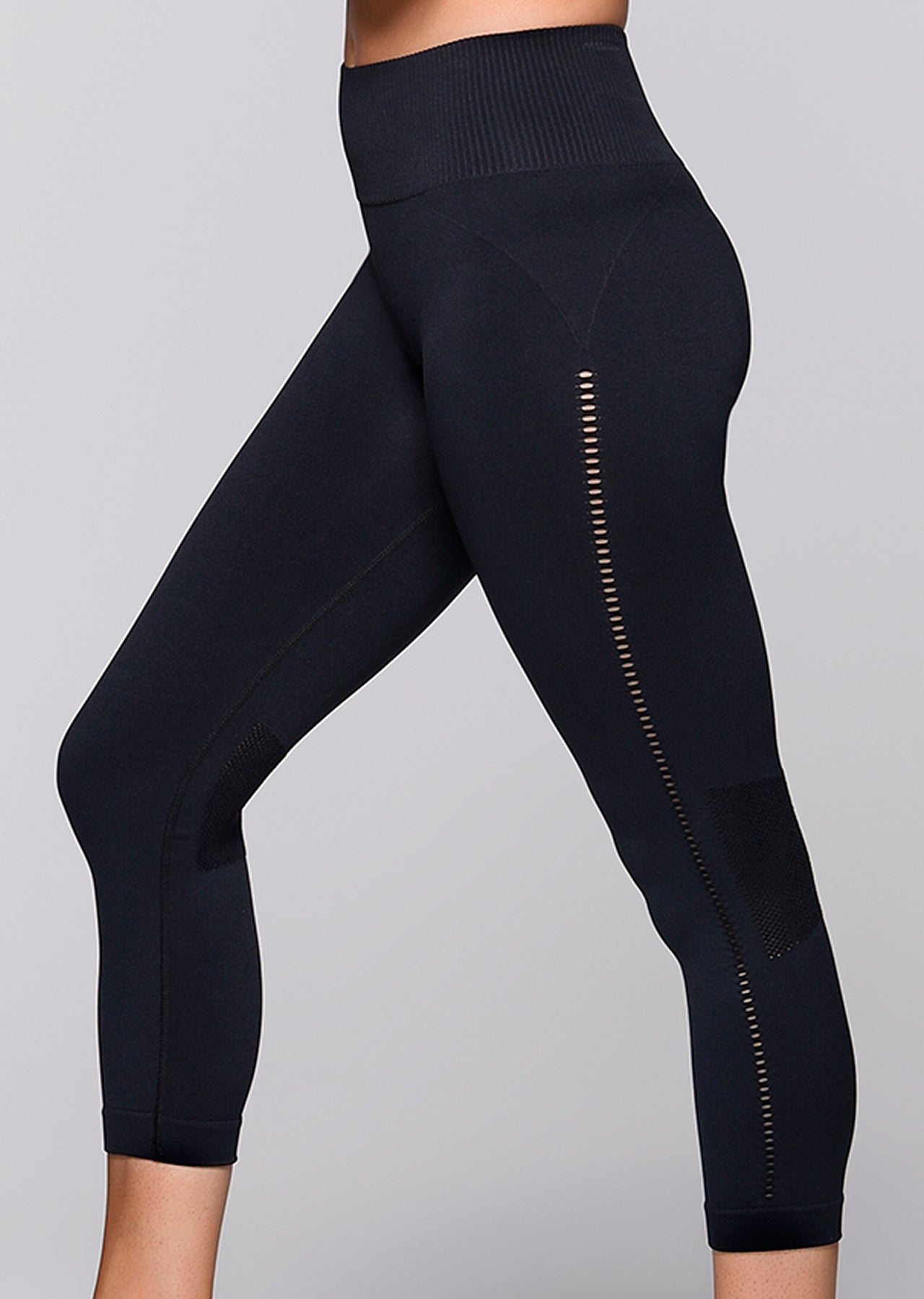 Lorna Jane Sassy Seamless 7/8 Tight - Black