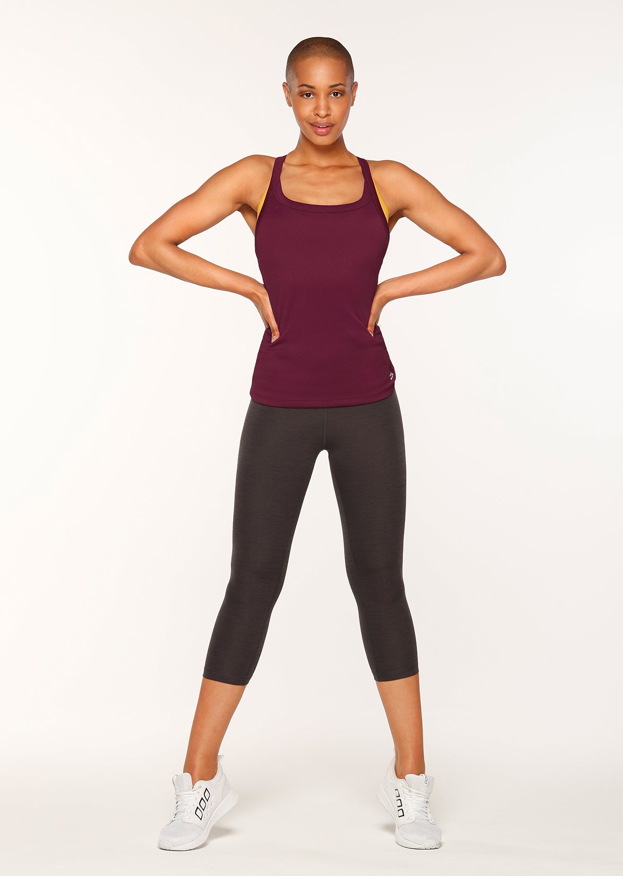 Lorna Jane Sculpt Active Tank - Pinot