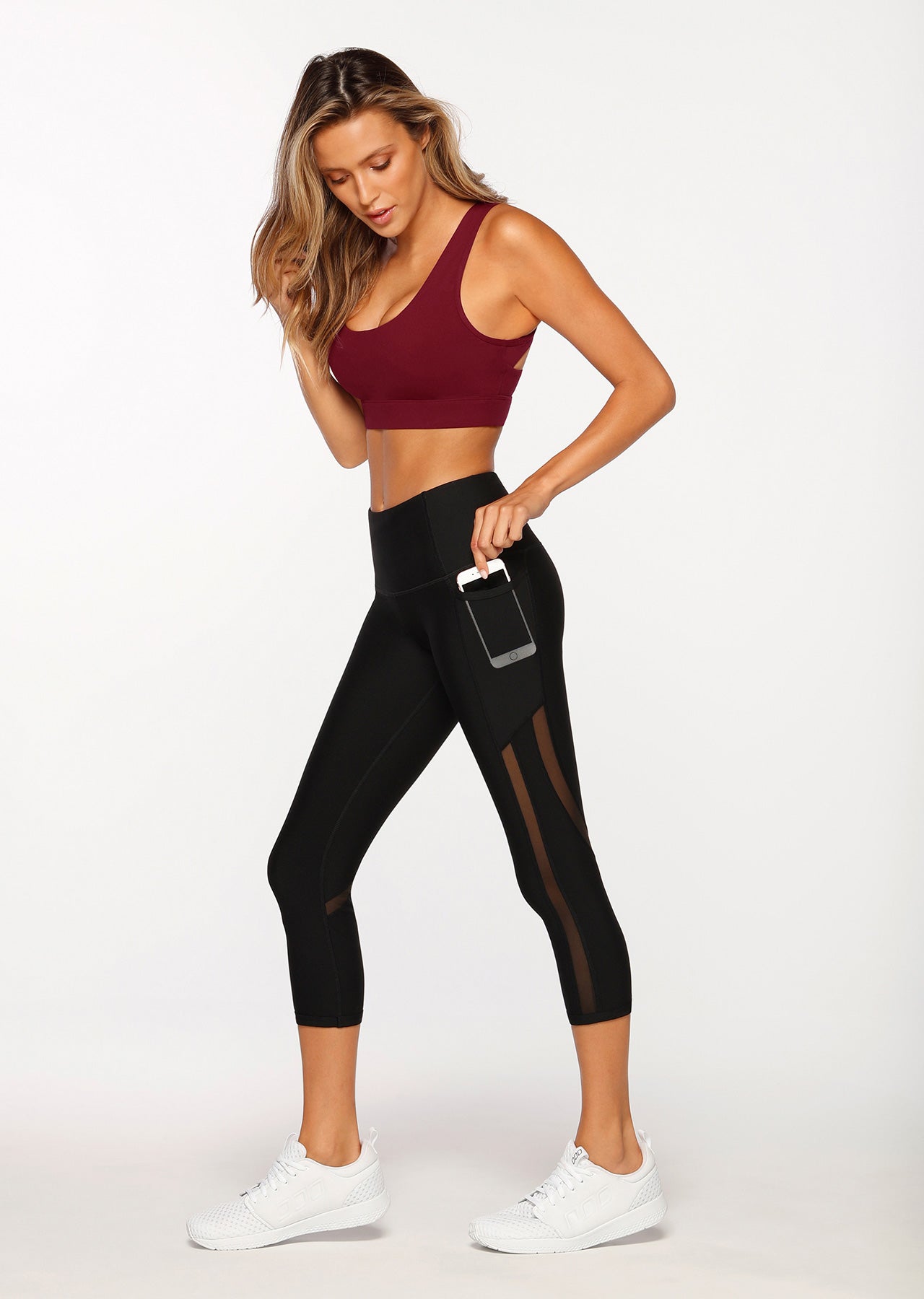 Lorna Jane Sculpt Core 7/8 Tight - Black