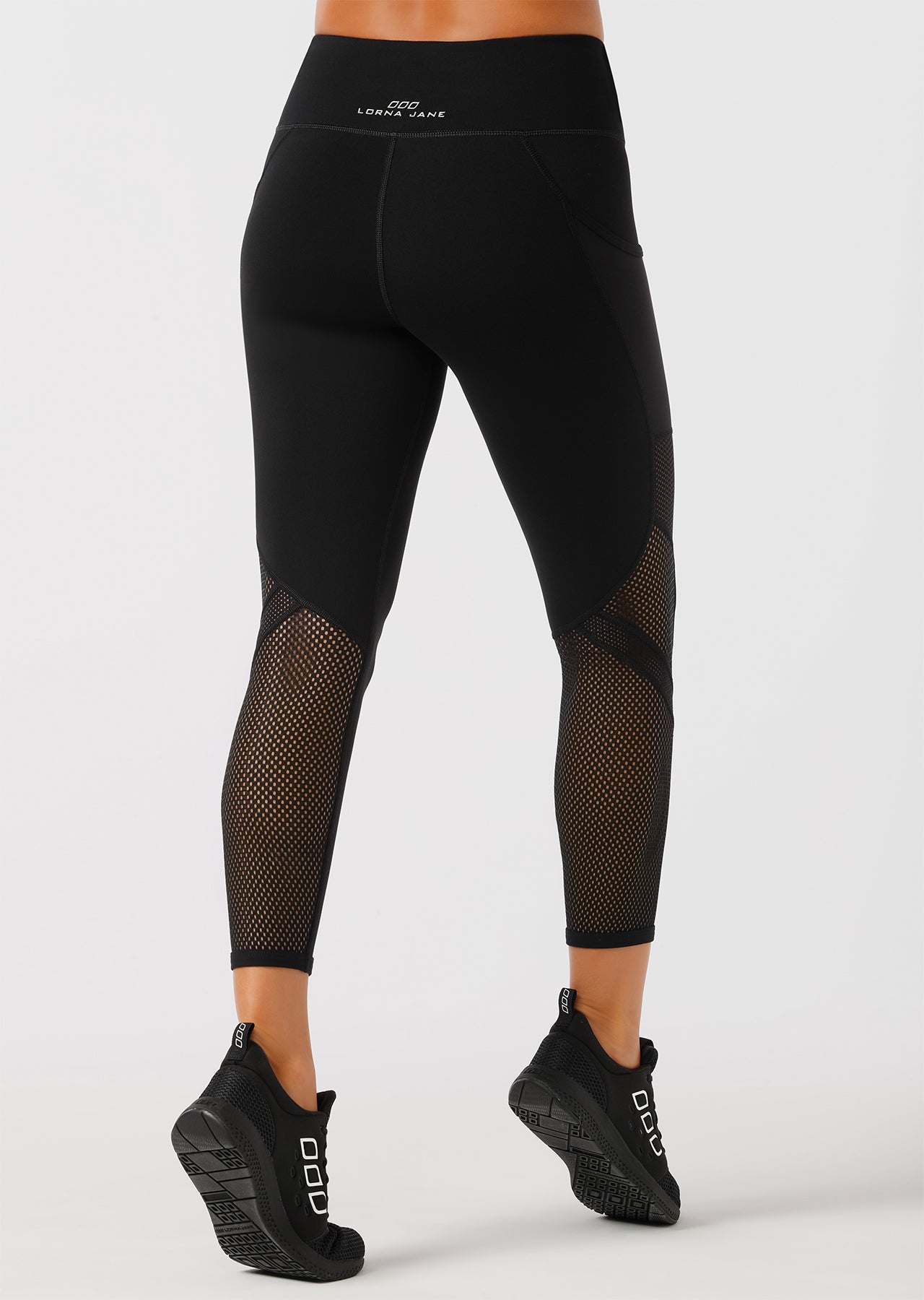 Lorna Jane Sculpt Core Ankle Biter Tight - Black