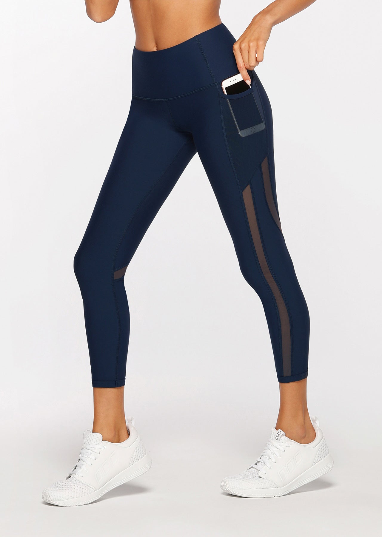 Lorna Jane Sculpt Core Ankle Biter Tight - Imperial Blue