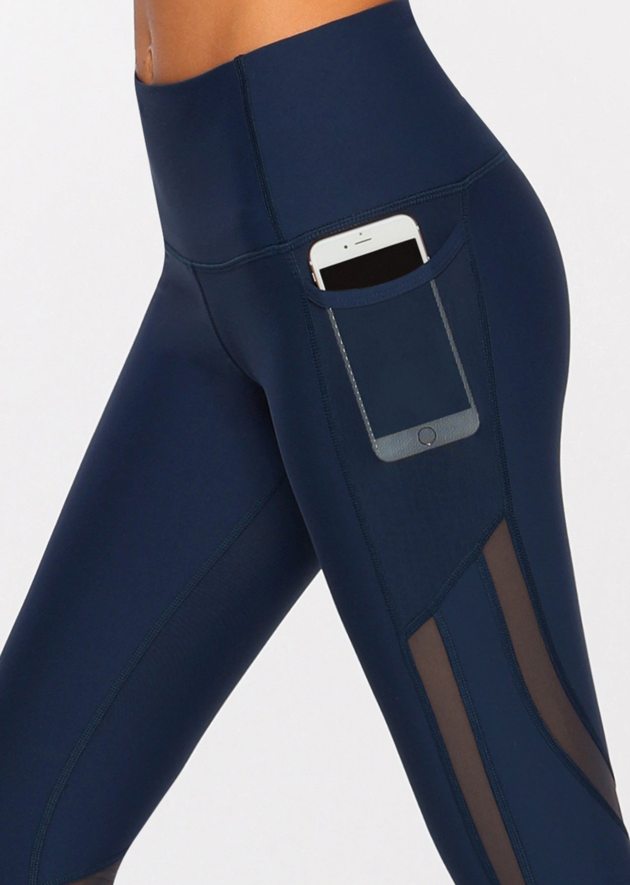 Lorna Jane Sculpt Core Ankle Biter Tight - Imperial Blue