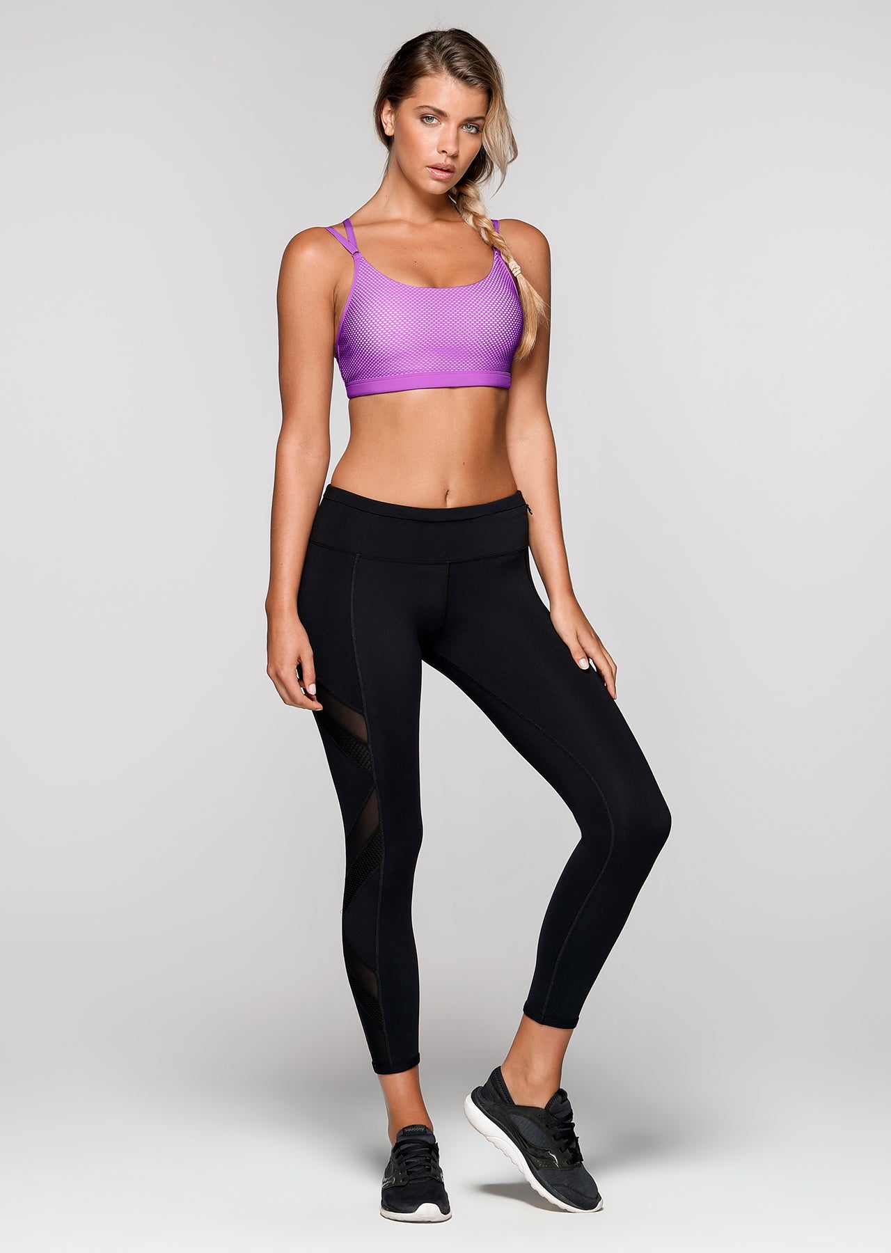 Lorna Jane Shape Shifter Sports Bra - Dewberry