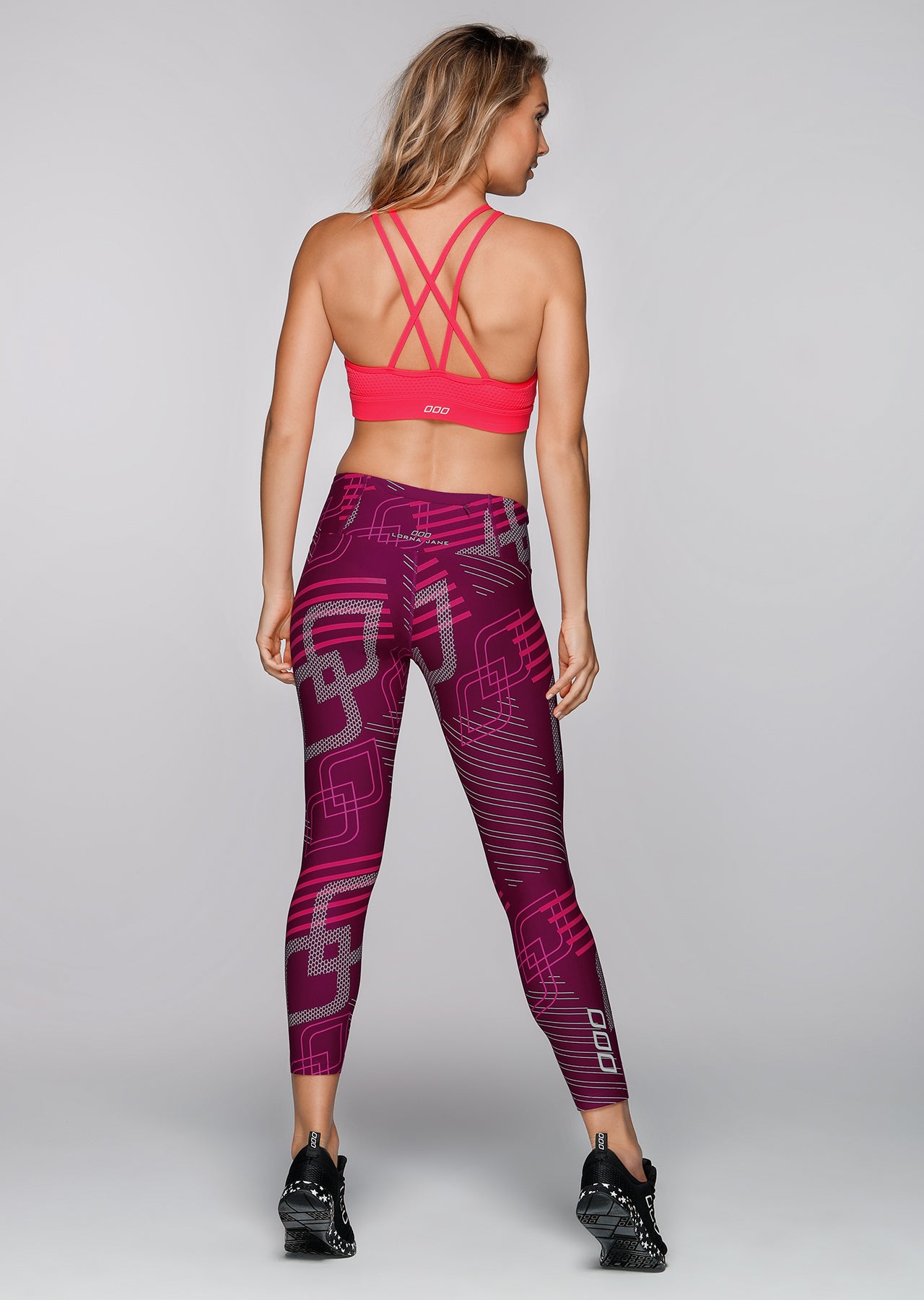 Lorna Jane Siren Sports Bra - Cupid Red