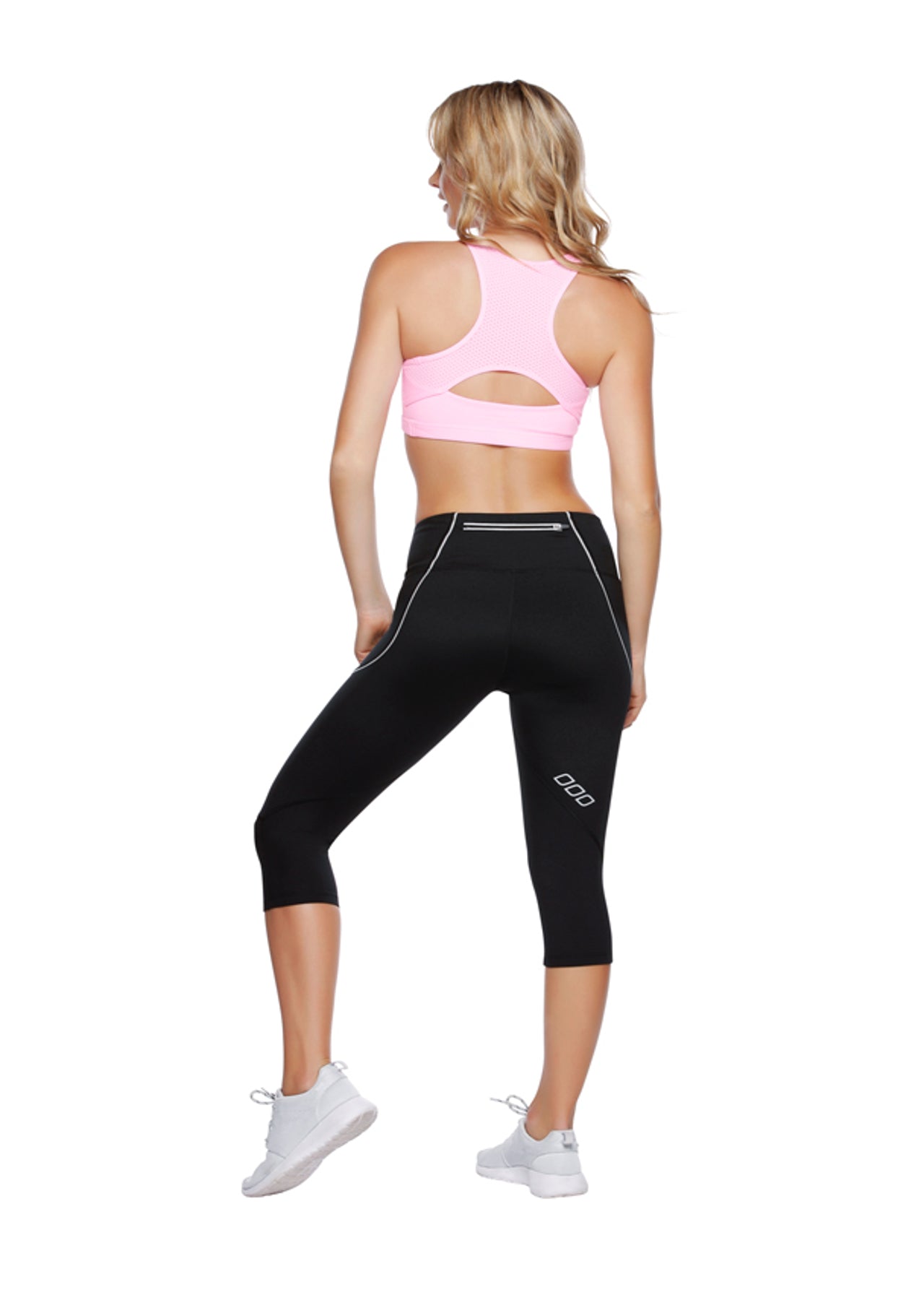 Lorna Jane Skye Sports Bra - Pale Fairy Floss
