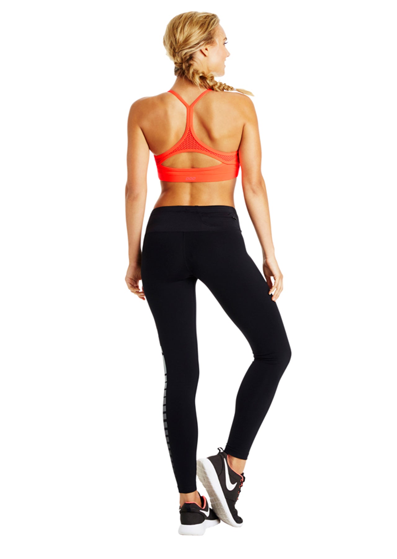 Lorna Jane Sofia Bra - Neon Tangerine