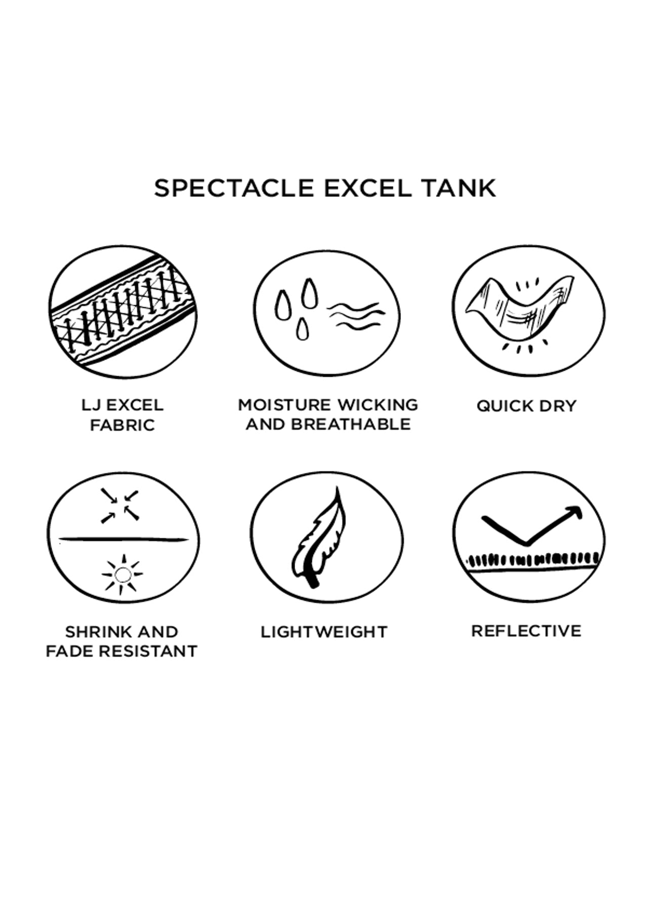 Lorna Jane Spectacle Excel Tank - Canyon