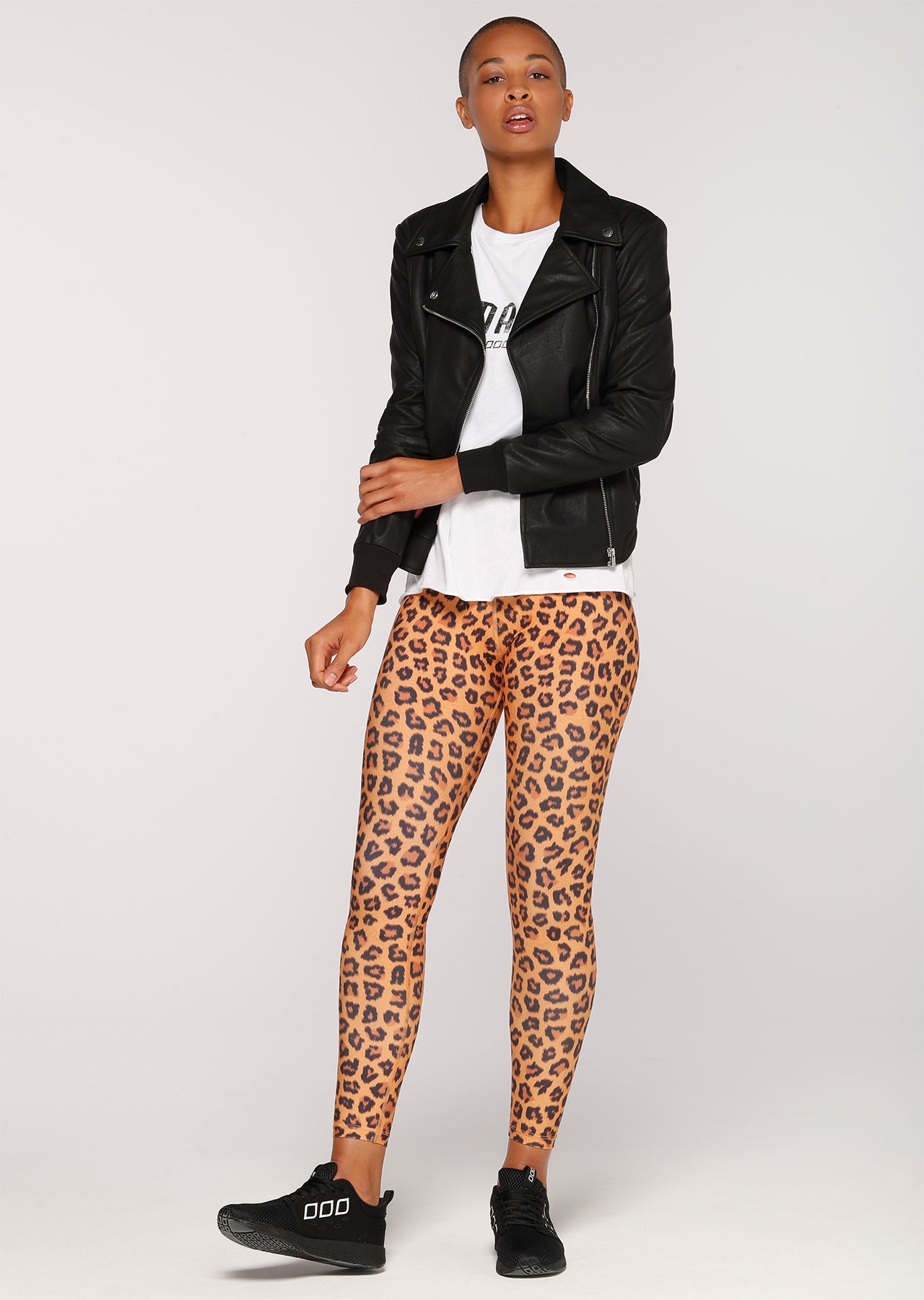 Lorna Jane Street Cat Core F/L Tight - Street Cat Print