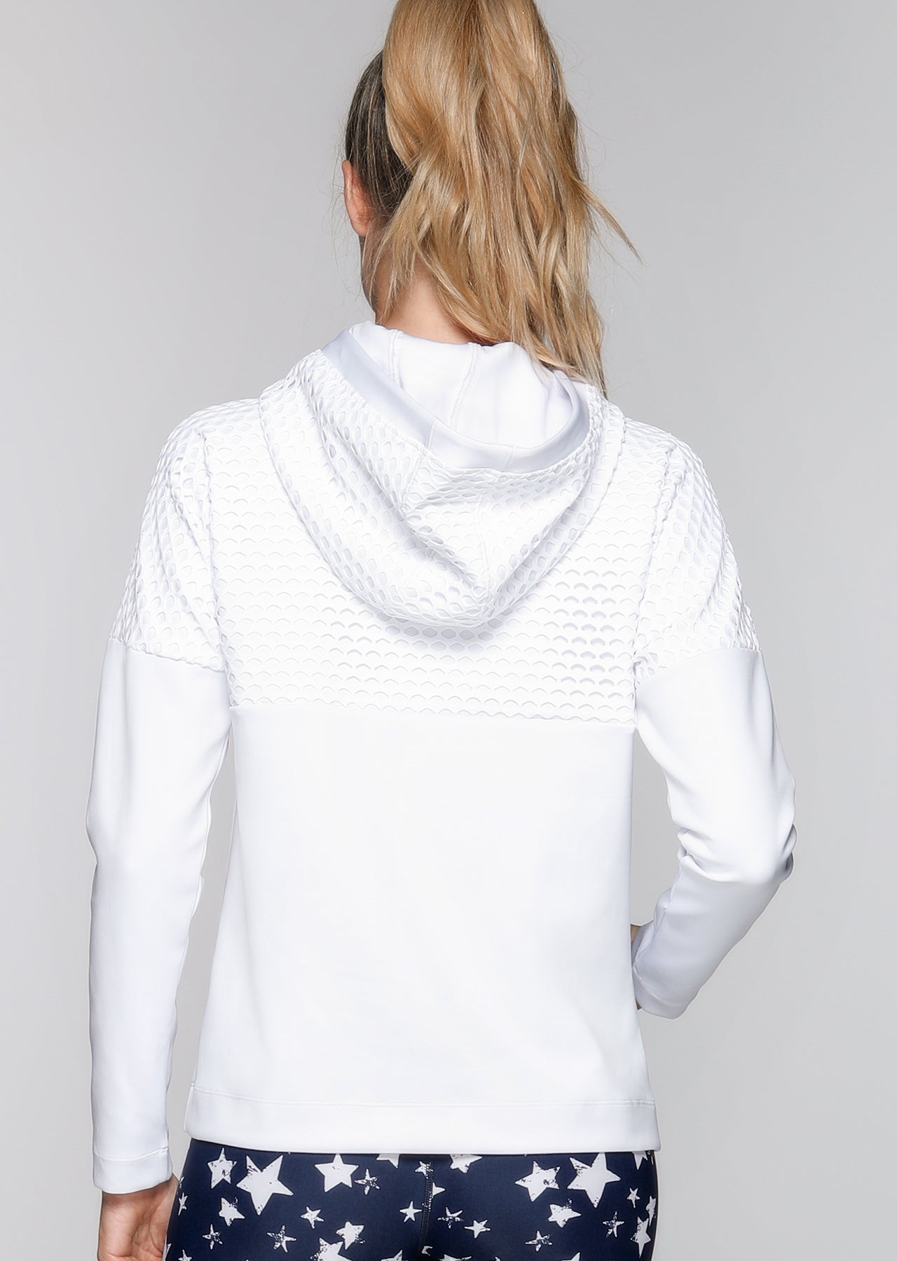 Lorna Jane Street Hoodie - White