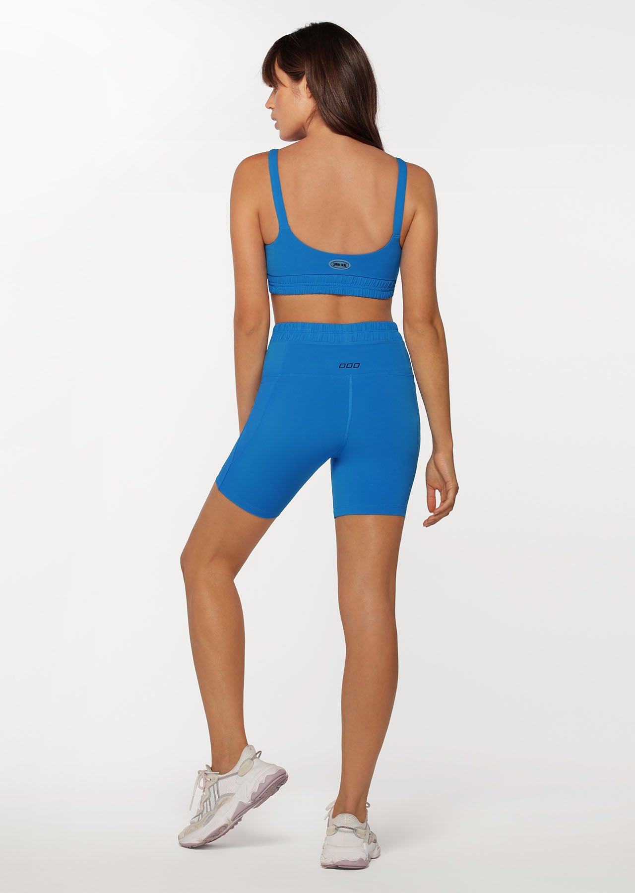 Lorna Jane Stretch Out Sports Bra - Cornflower