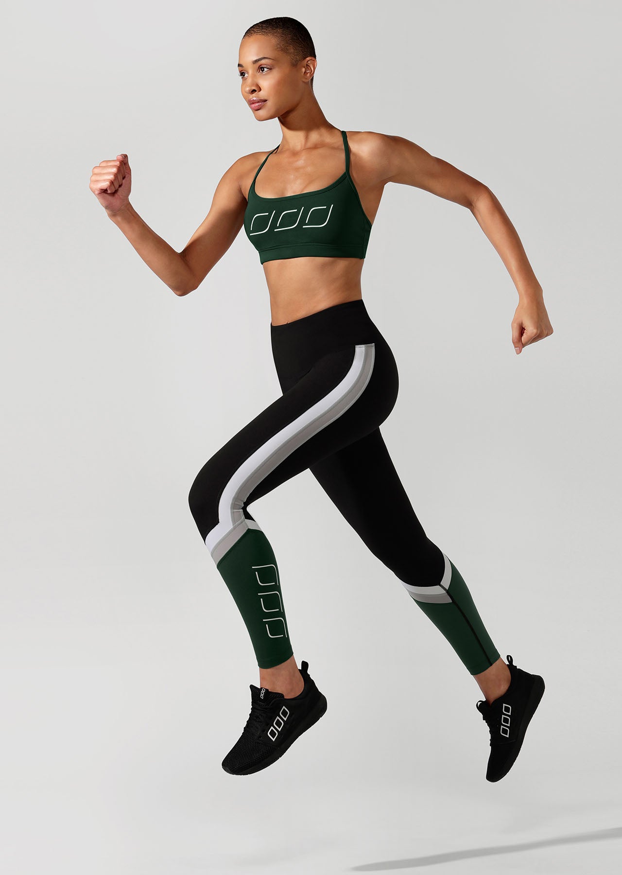 Lorna Jane Stride Core Full Length Tight - Black