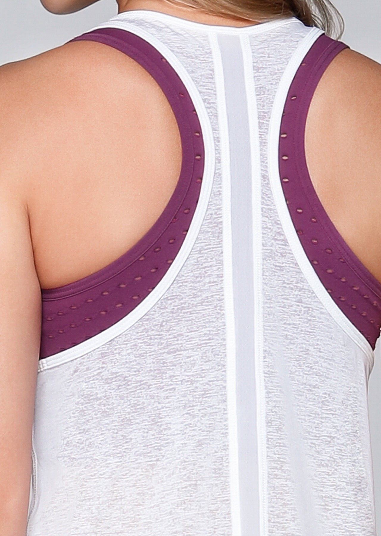Lorna Jane Superfine Excel Run Tank - White