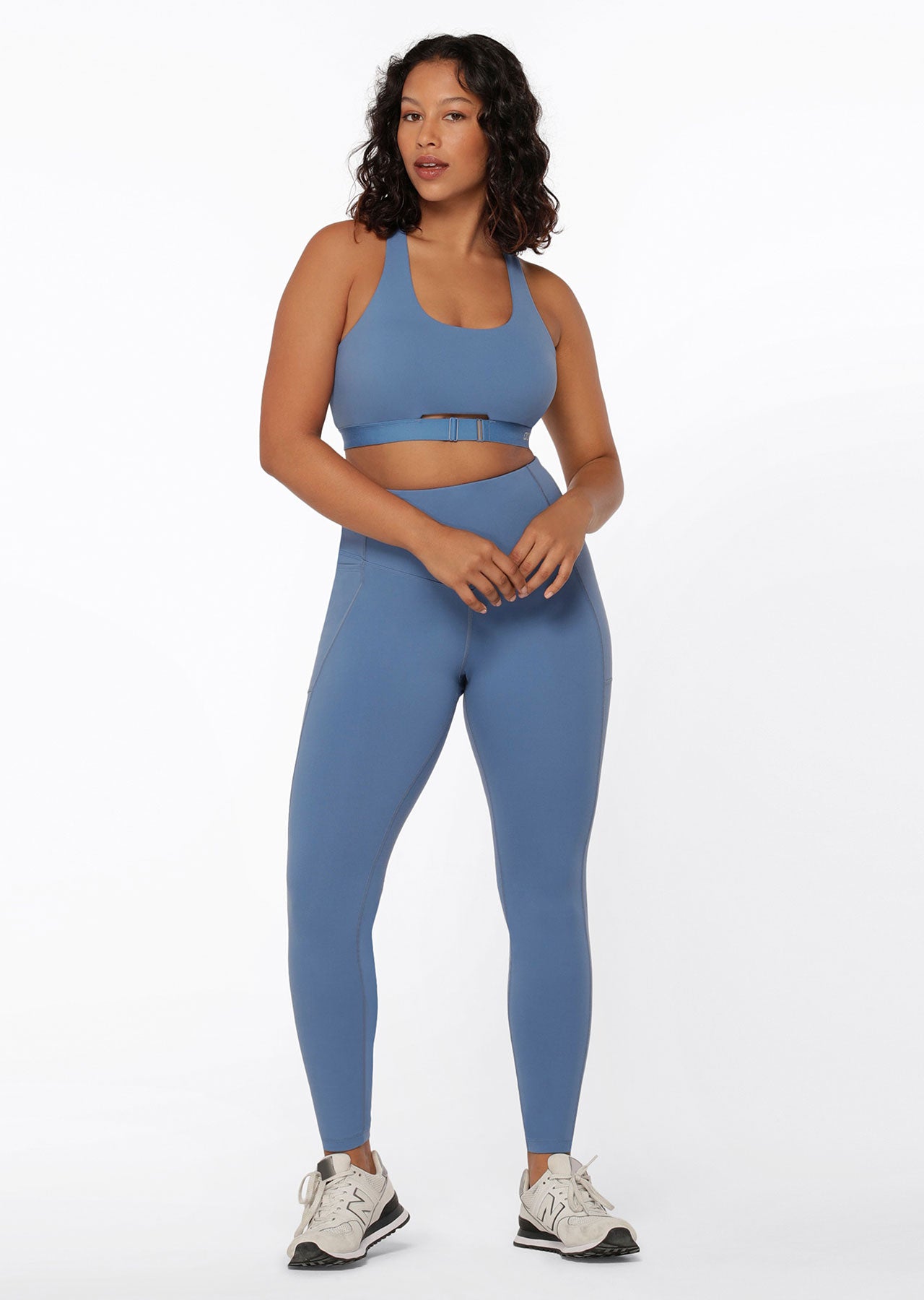 Lorna Jane Supreme Support Phone Pocket Full Length Leggings - Cosmic Dust