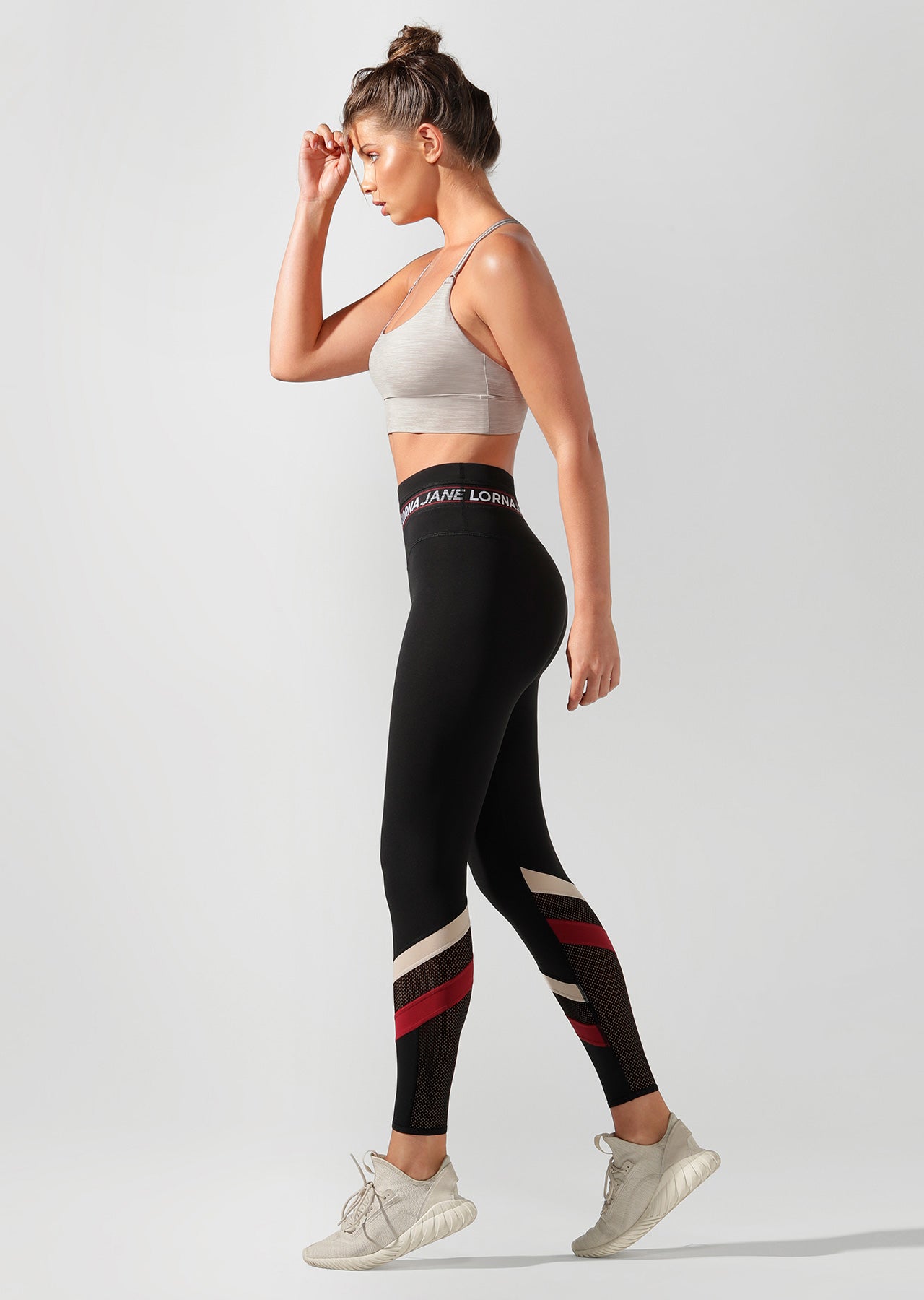 Lorna Jane Sweat It Full Length Tight - Black