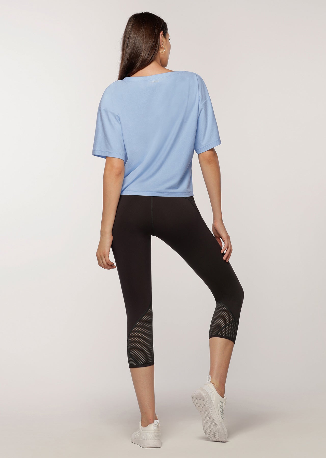 Lorna Jane Tempo Active Tee - Toulouse Blue Marl