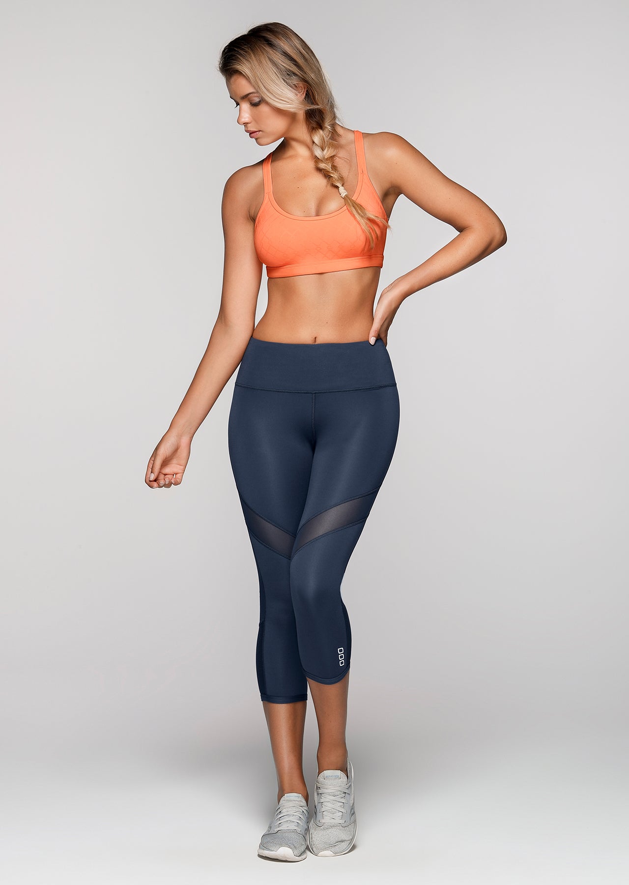 Lorna Jane Texas Sports Bra - Vivid Orange