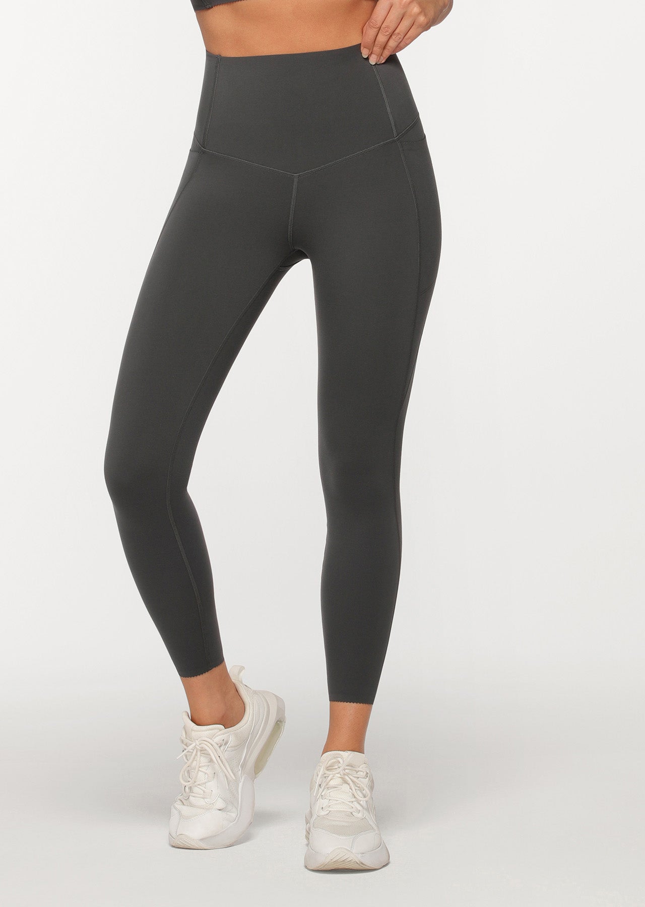 Lorna Jane The Perfect Ankle Biter Leggings - Titanium