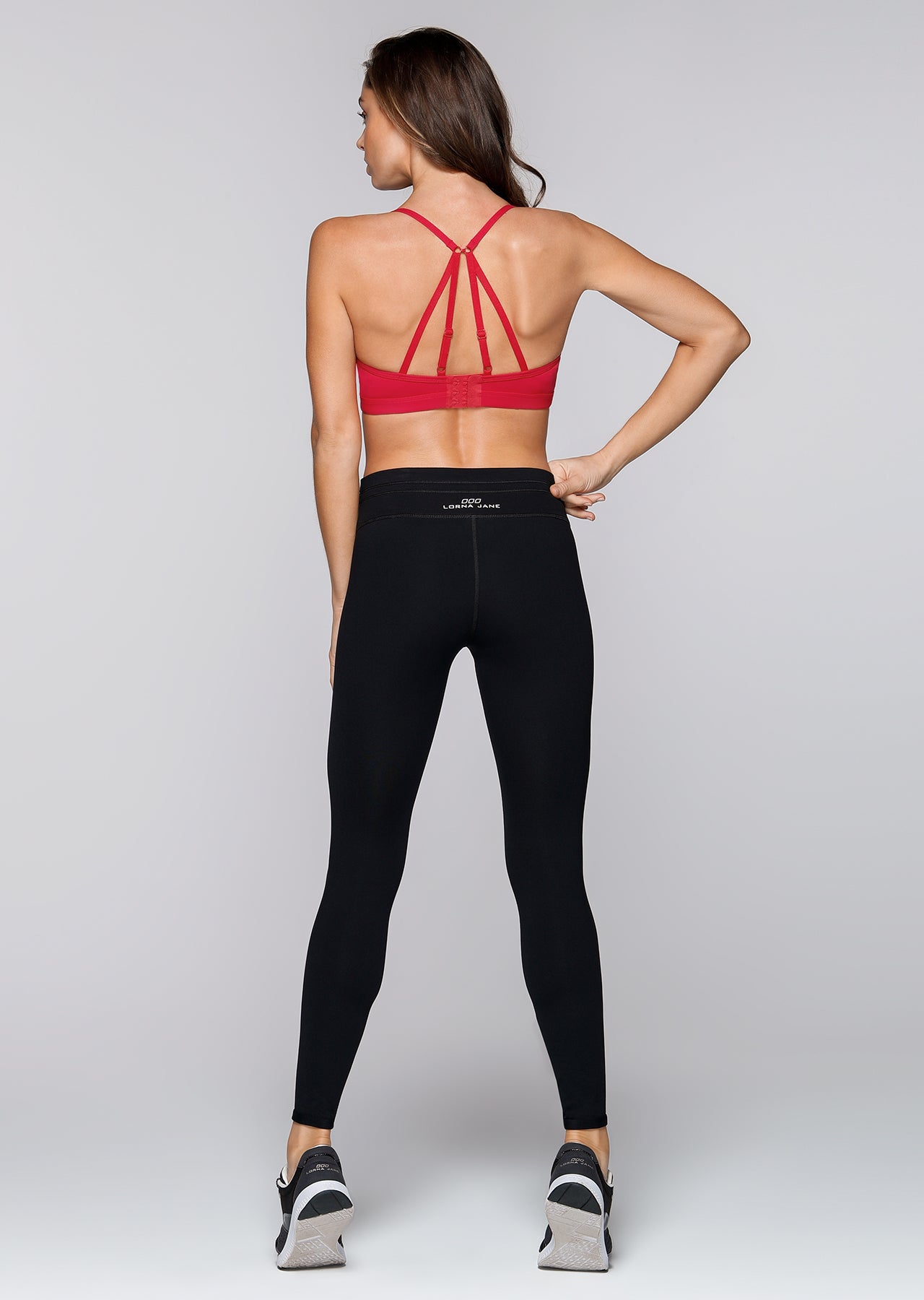 Lorna Jane Tone F/L Tight - Black