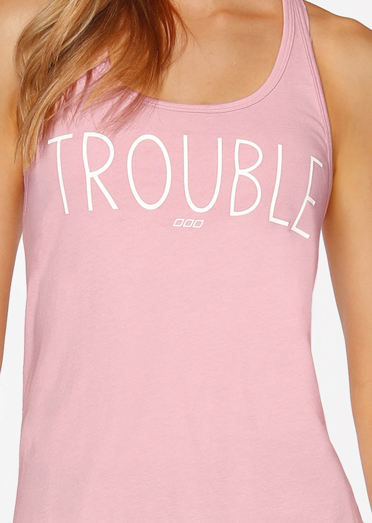 Lorna Jane Trouble Maker Tank - Dusty Rose